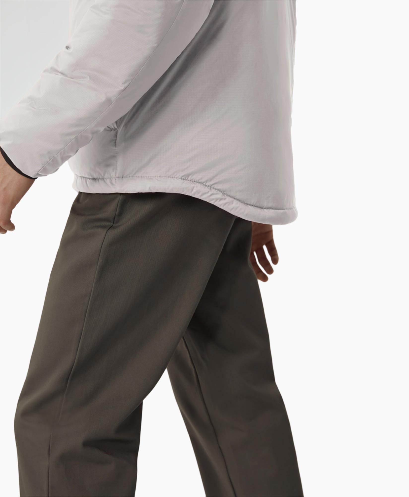 Canada Goose Gewatteerde Jas Lodge Hoody Grijs