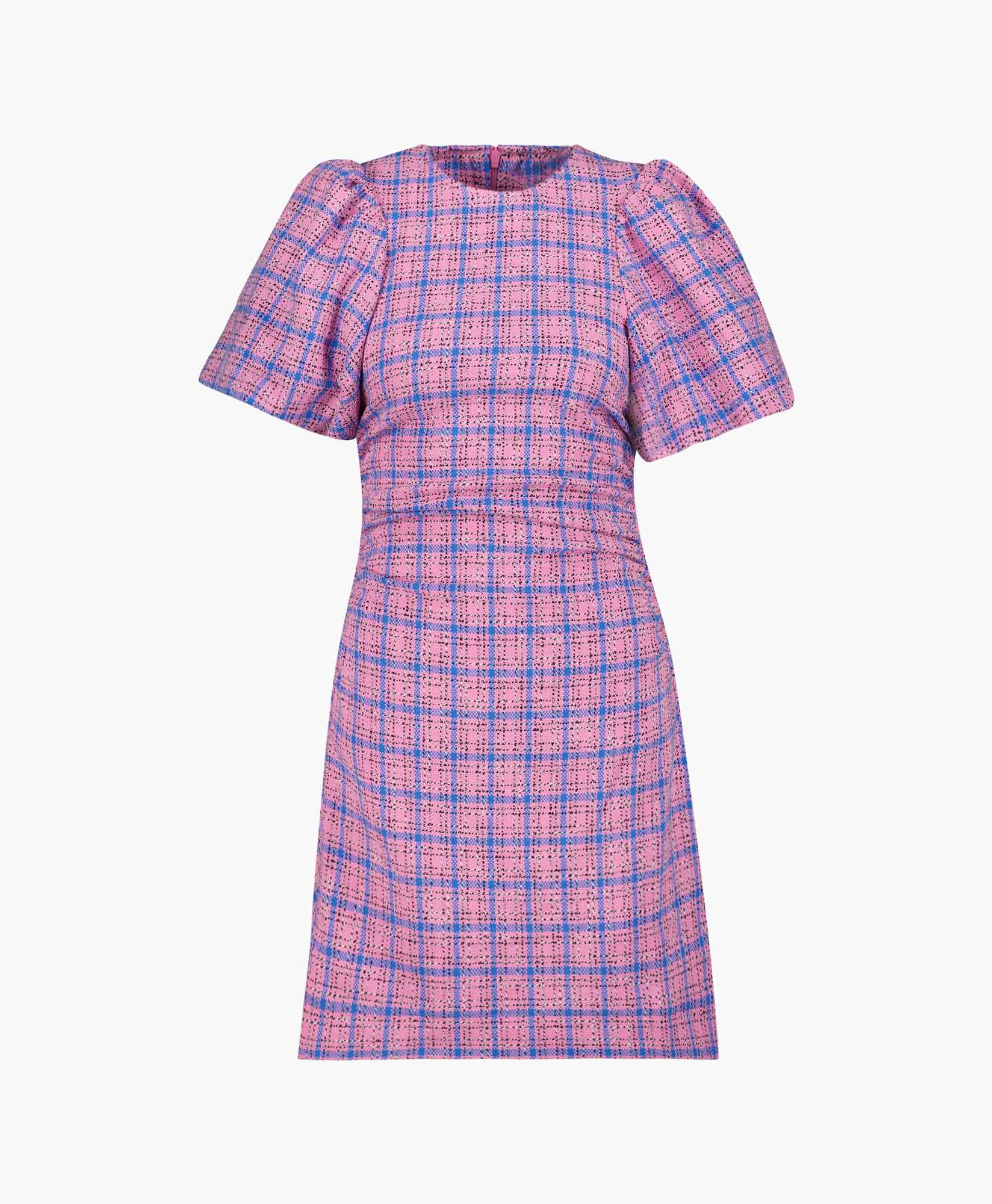 Ganni Mini Jurk F8195 Pink