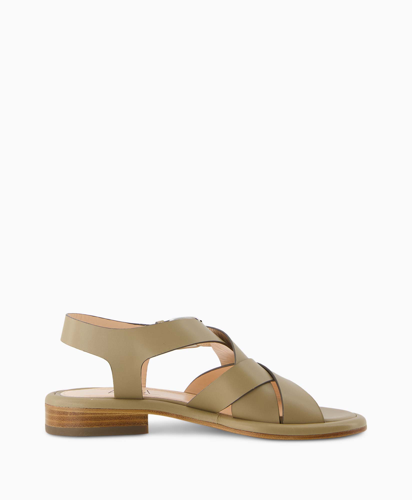 Sandaal Zonder Hak Alison Multi Khaki Sandaal Zonder Hak Alison Multi Khaki