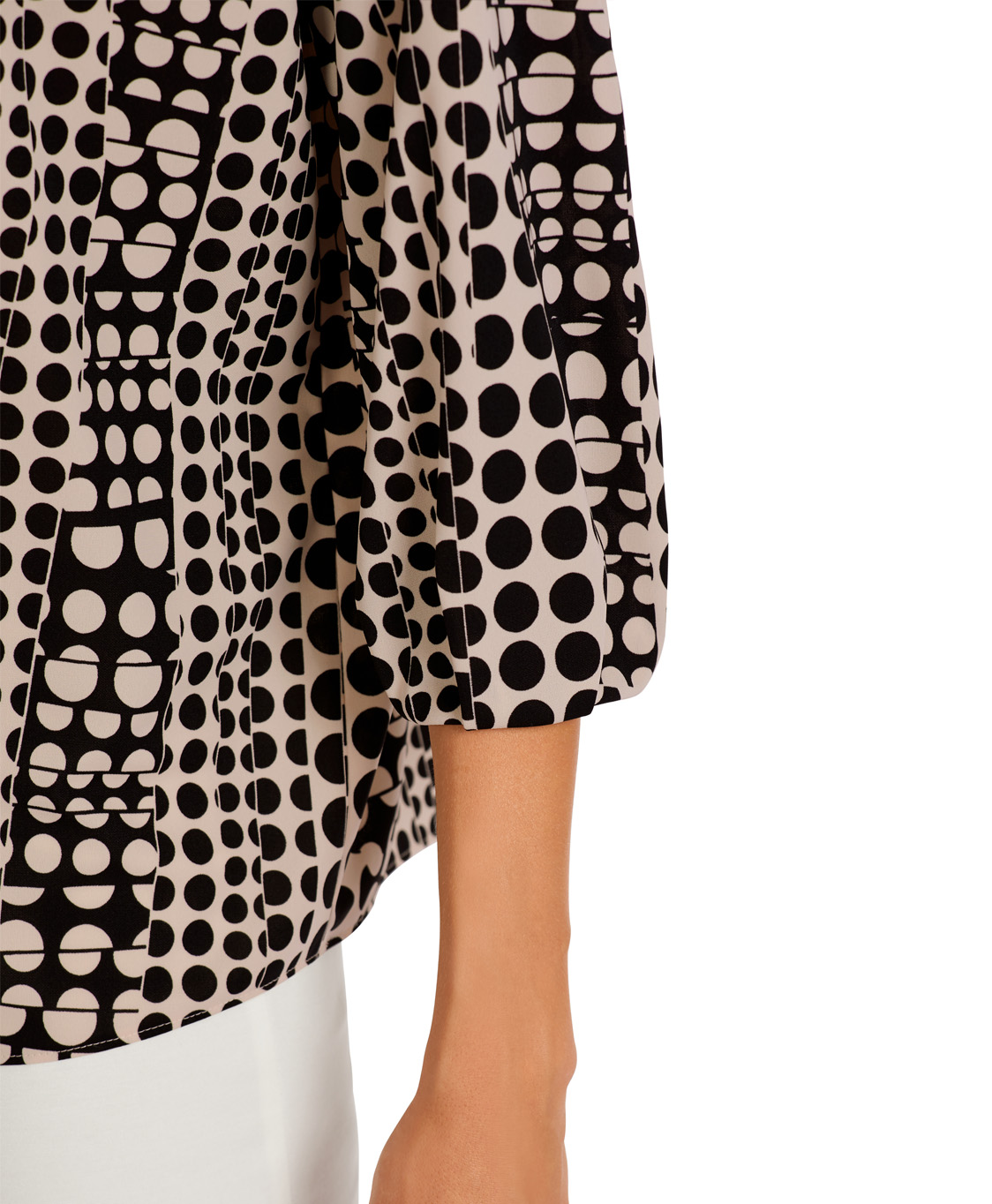 Marccain Additions Blouse Ua 55.08 J07 Zwart