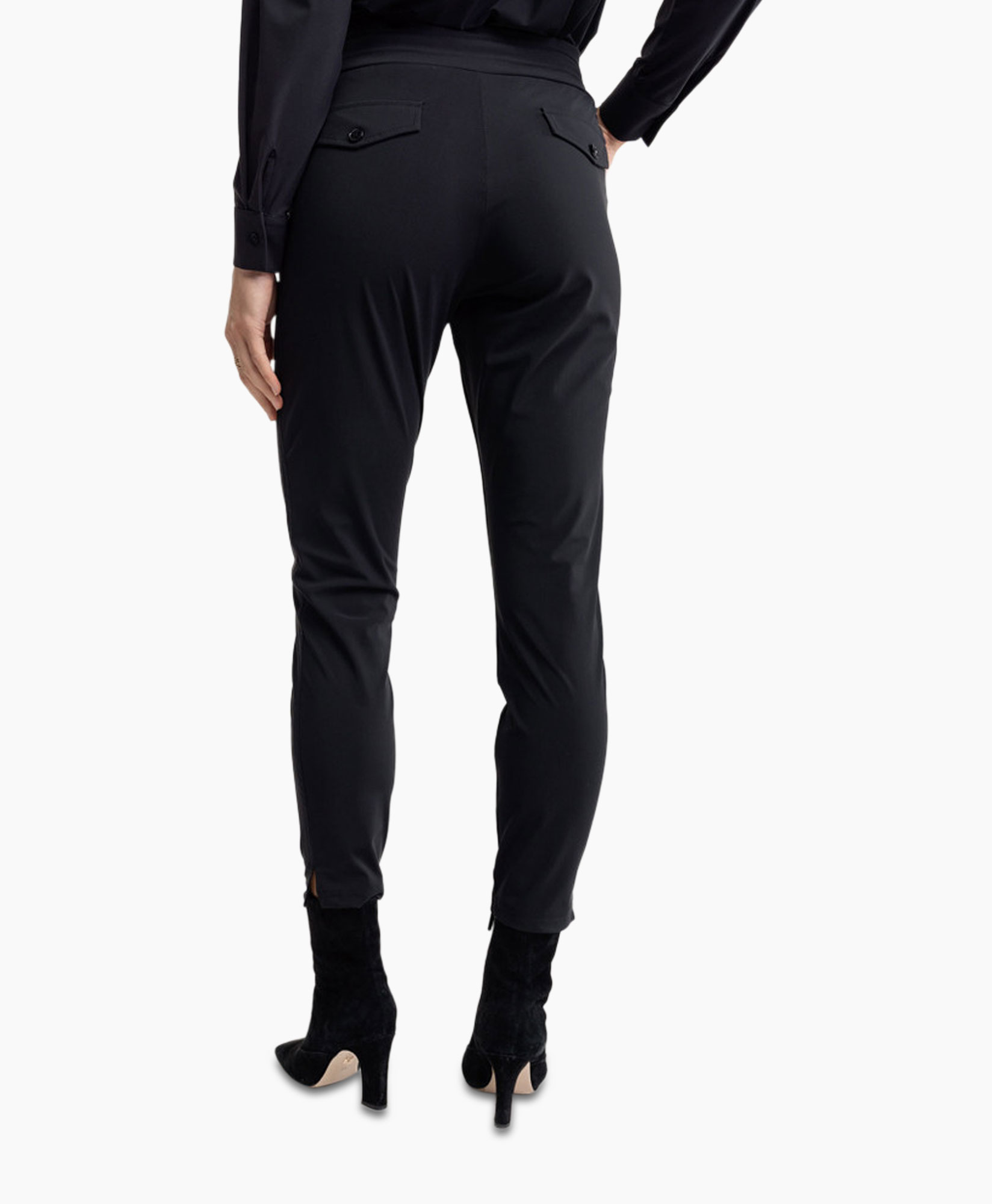 Broek Startup Trousers Zwart dessin