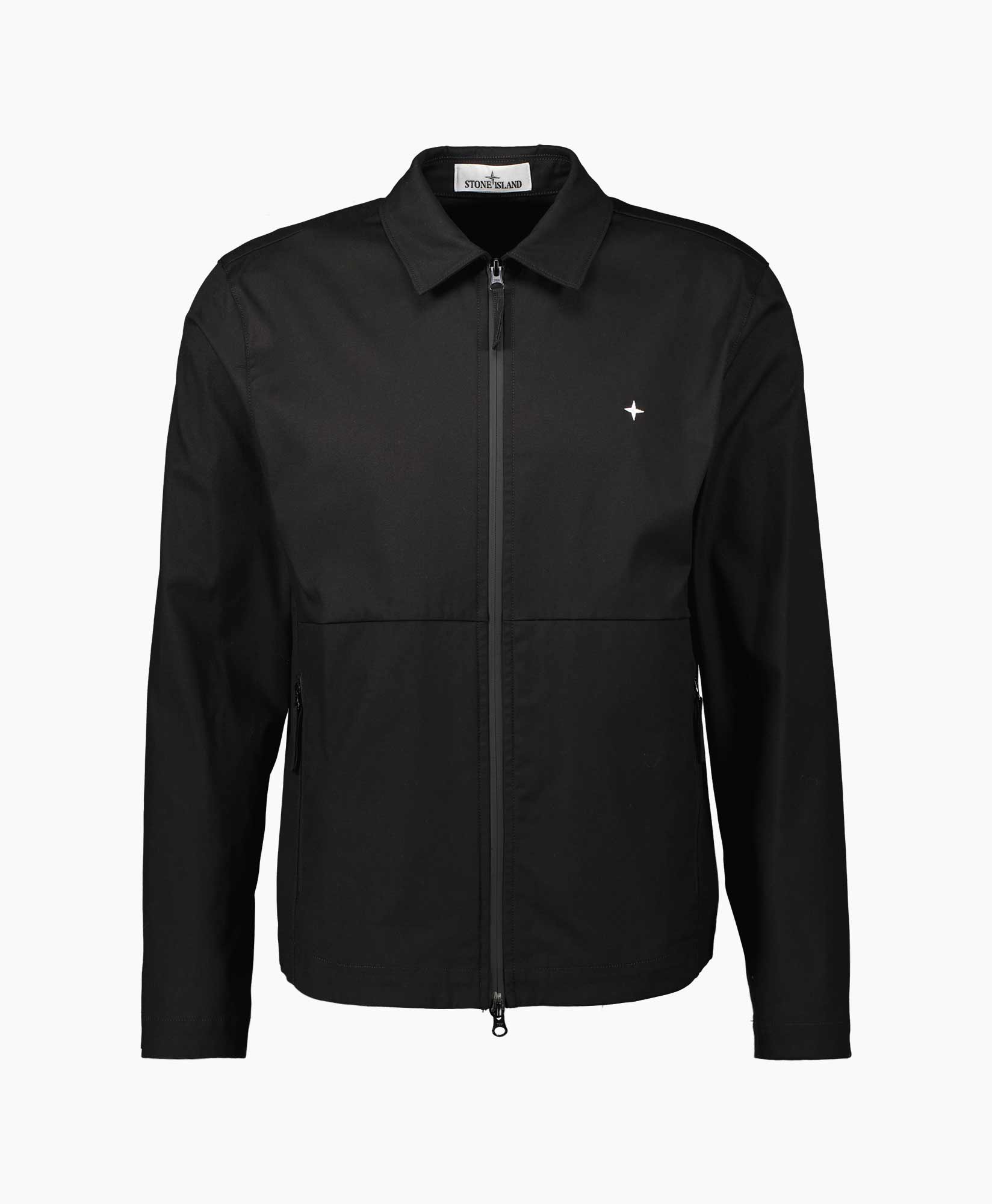 Stone Island Overshirt 121g4 Zwart