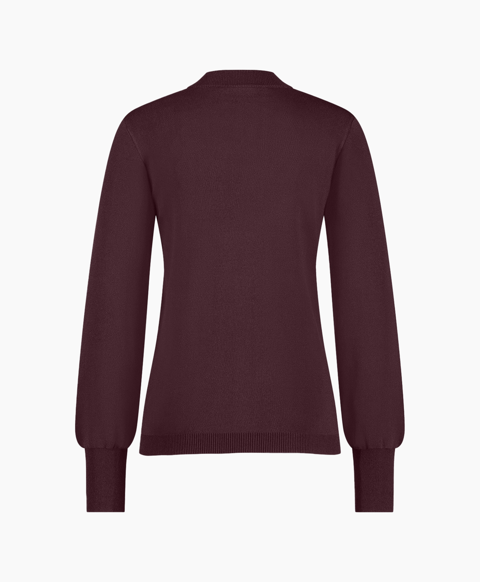 Pullover Lovis Button Pullover Paars