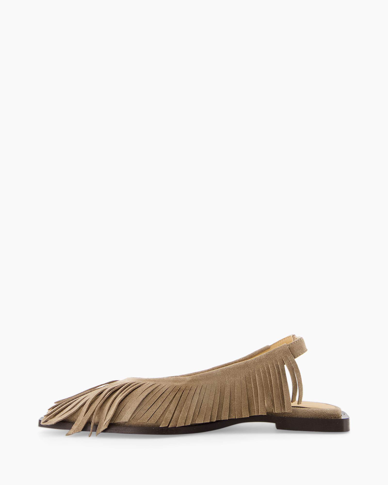 Sandaal Tl-paris Fringes Bruin