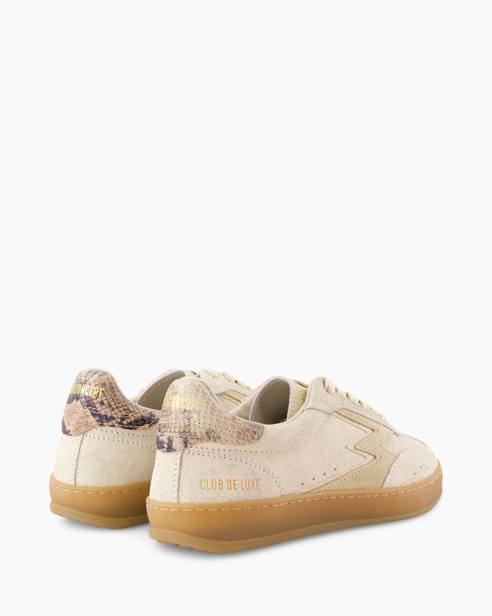 sneakers, beige, suede, gum sole, low-cut
