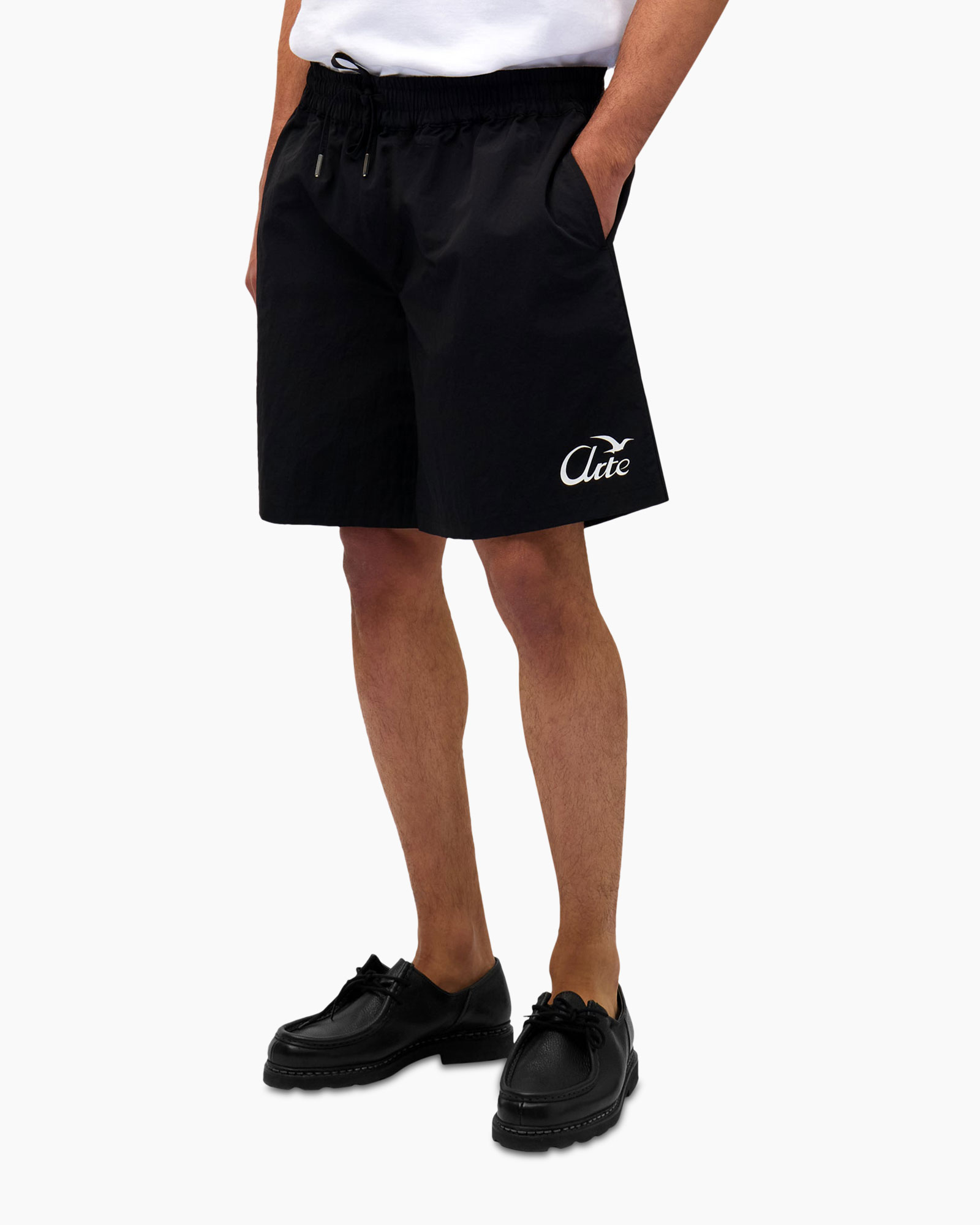 Korte Broek Logo Bird Short Zwart