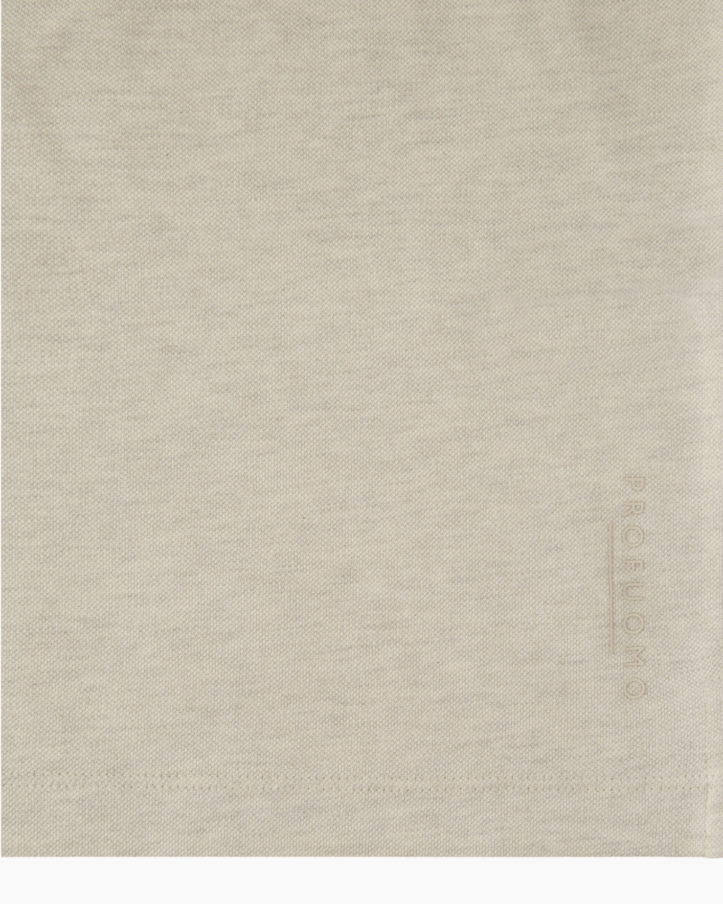 t-shirt, beige, crew neck, short sleeve, cotton blend