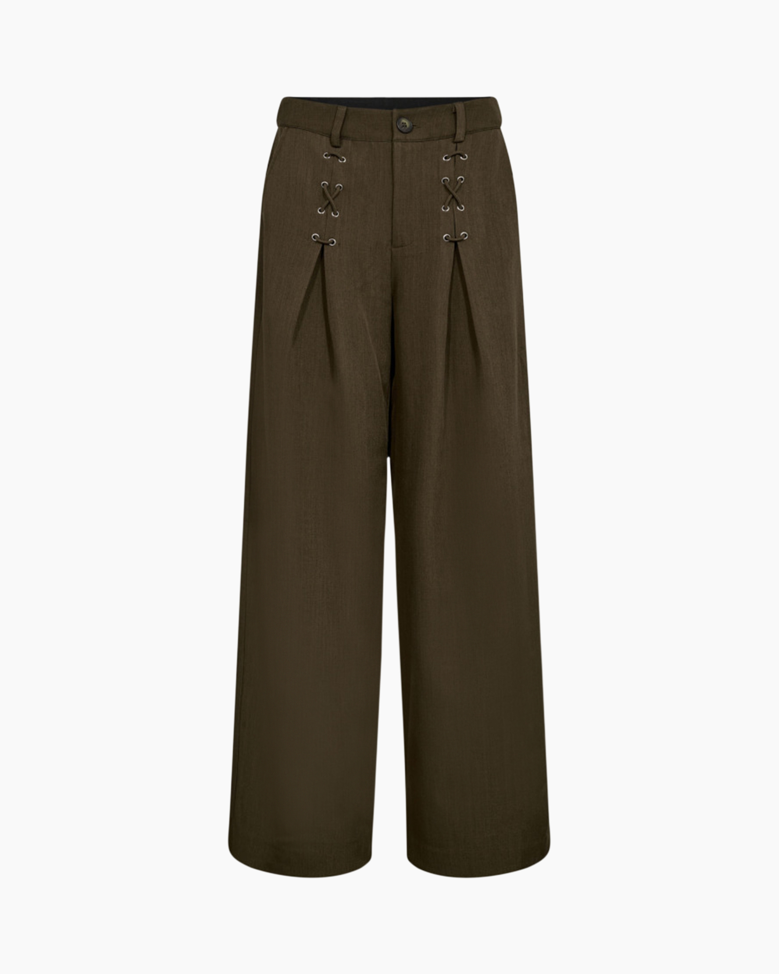 Broek Lunacc Eyelet Wide Groen