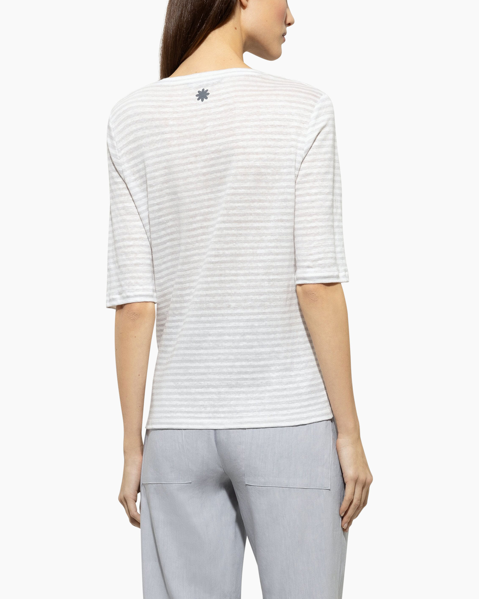 T-shirt 318255/7687-0 Licht Grijs
