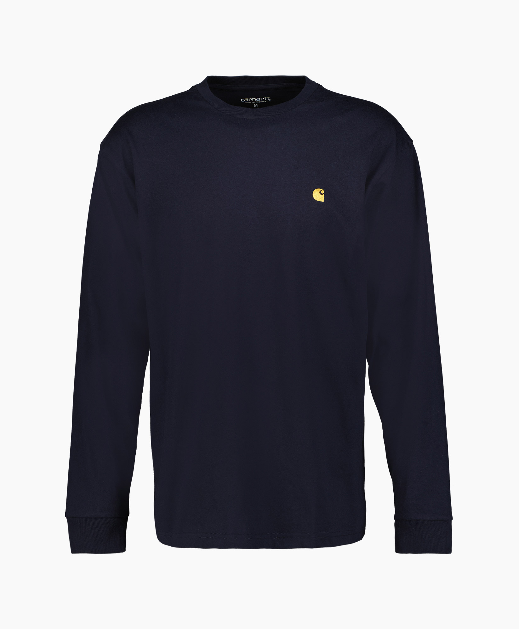 Carhartt Wip Longsleeve L/s Chase Donker Blauw