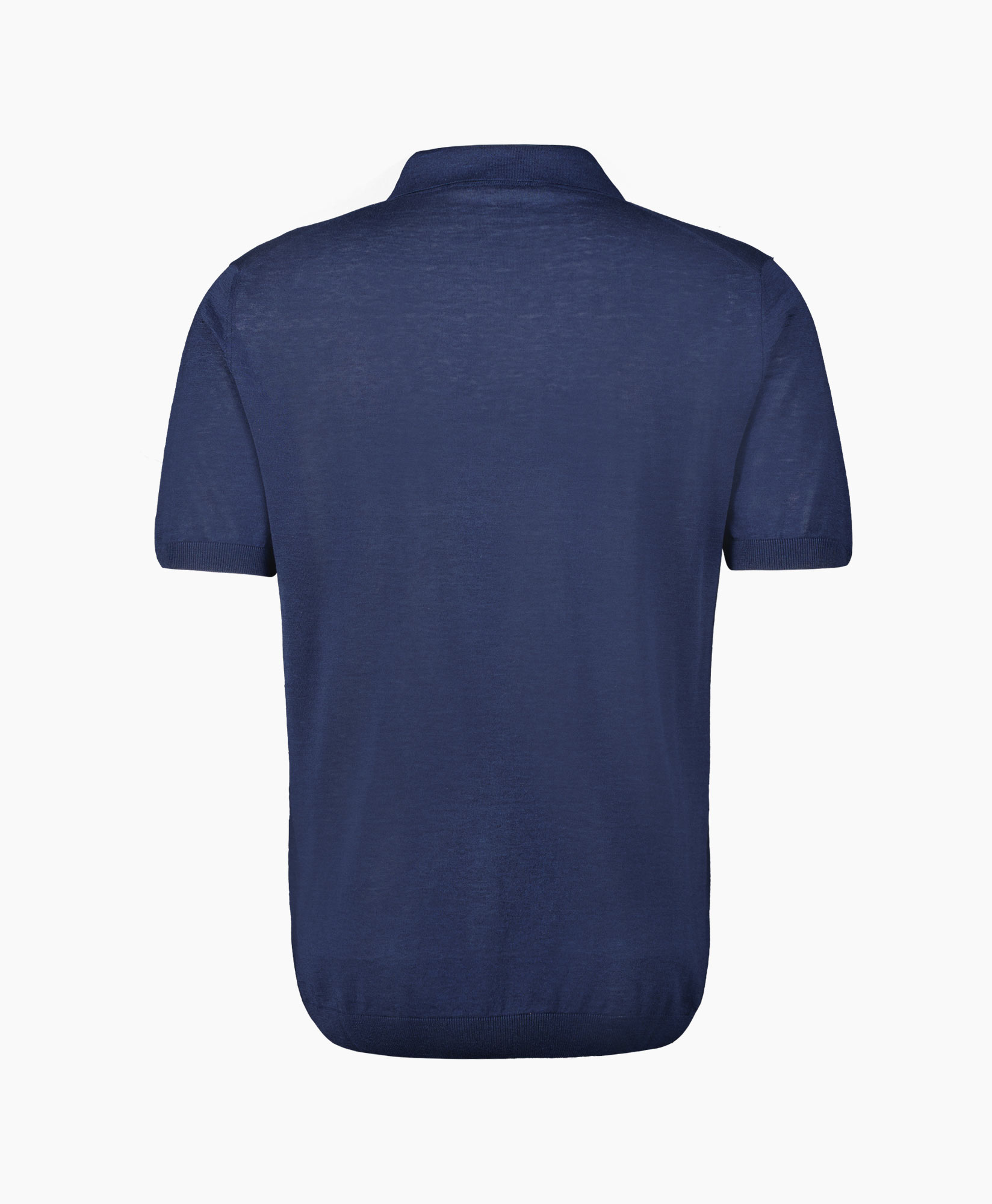 Polo Light Knitted Donker Blauw