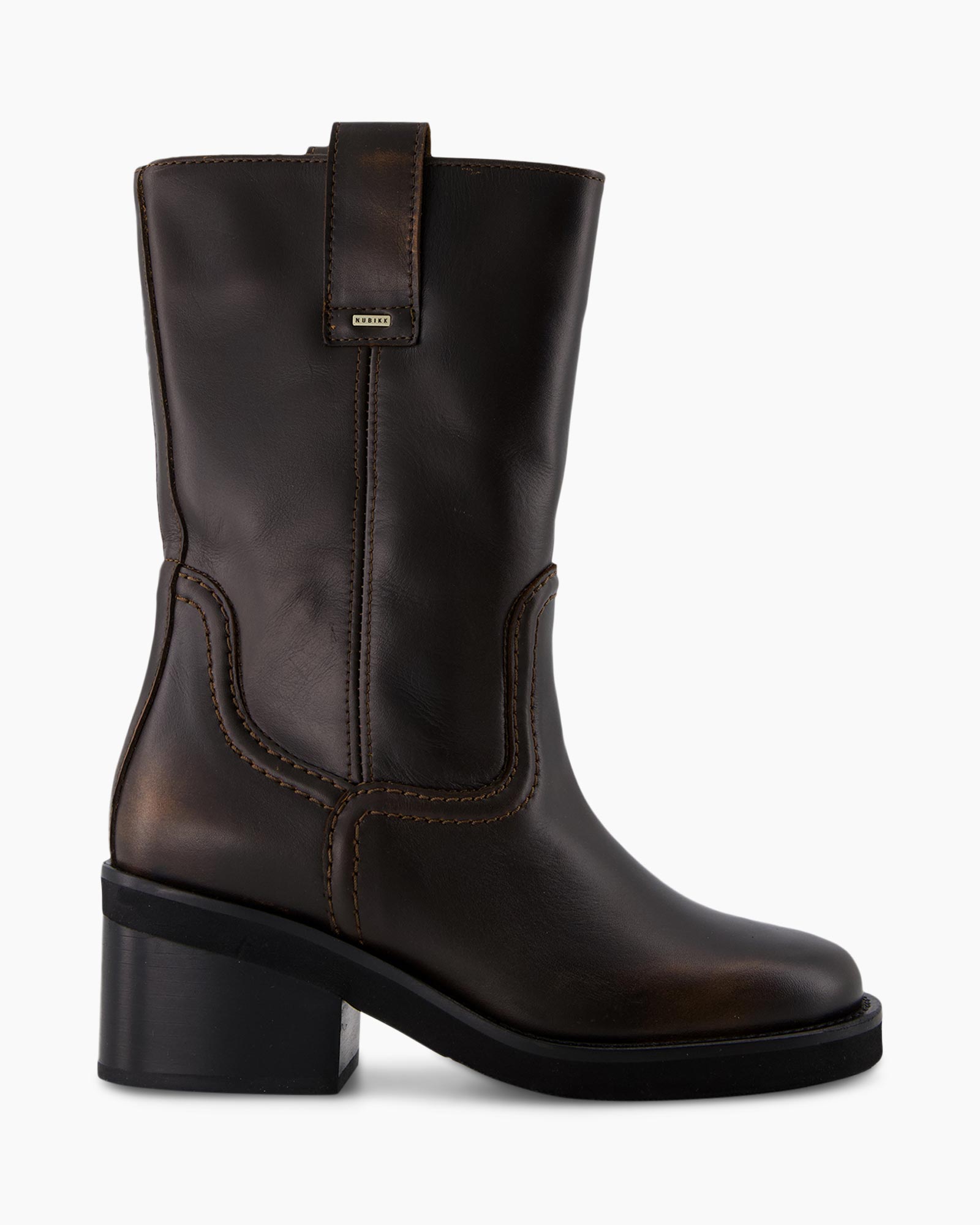 Enkellaars Cassy Slouch Bruin