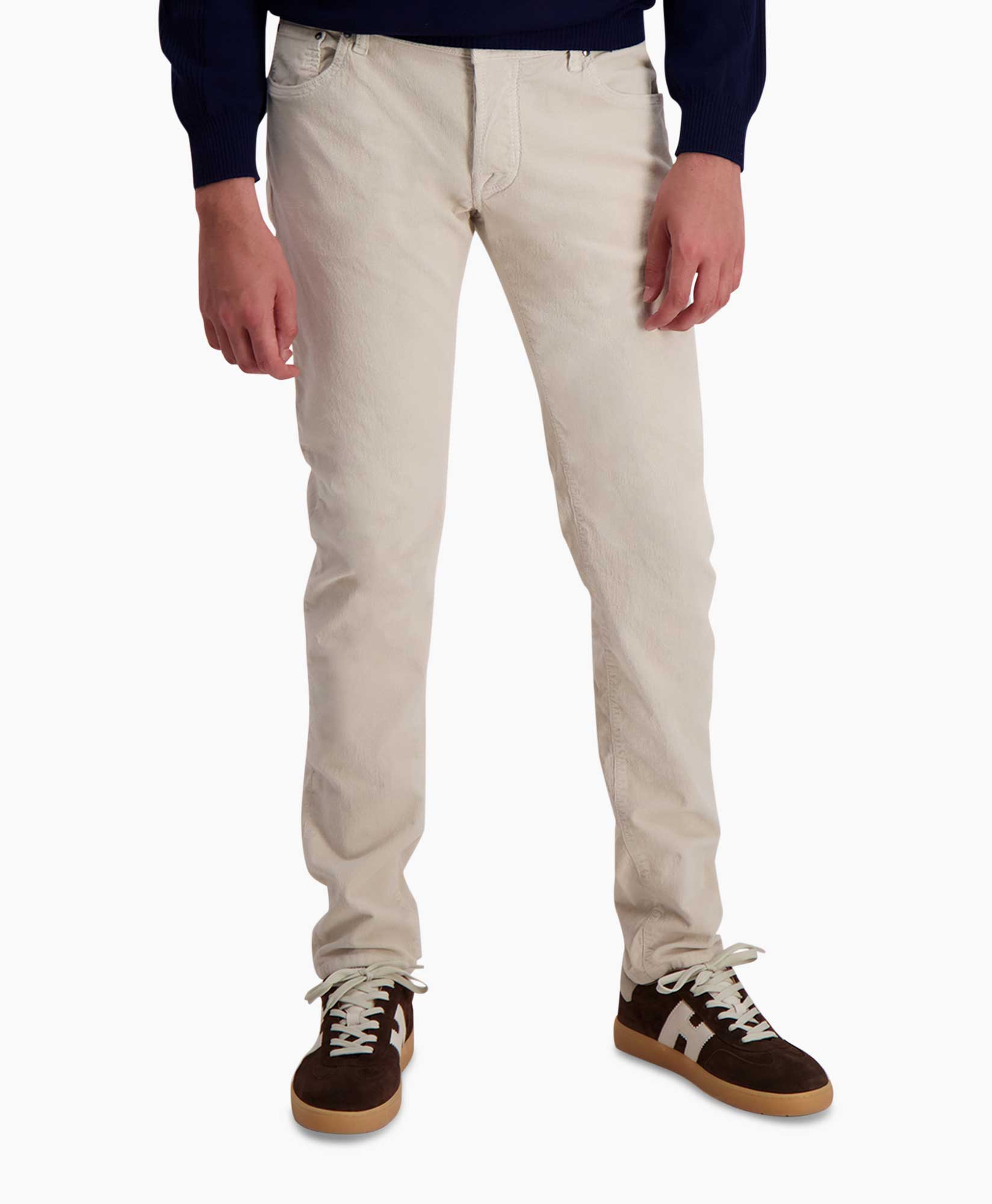 Pantalon Slim Fit Nick Off White