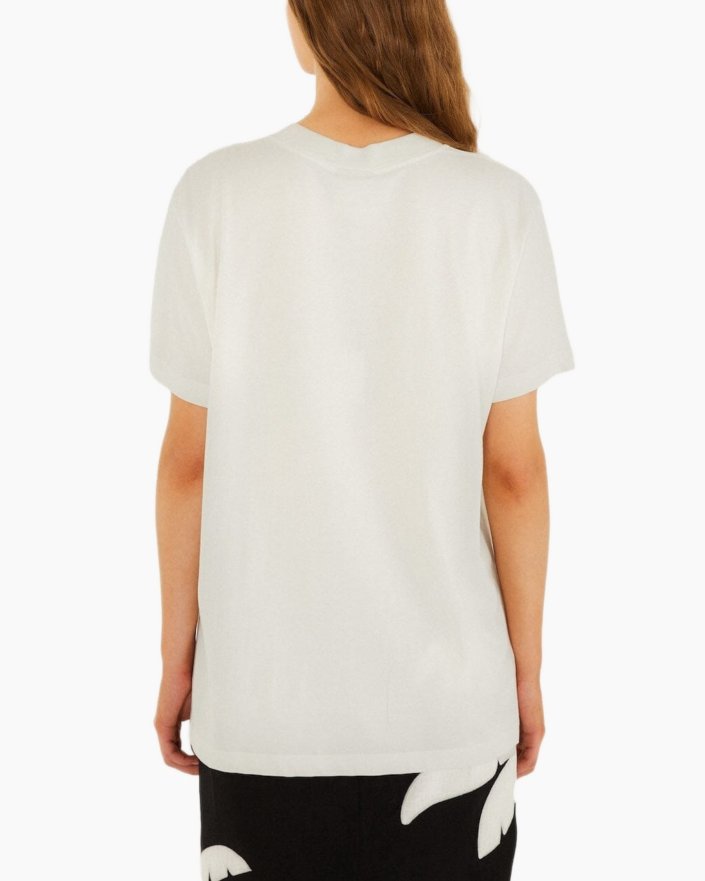 t-shirt, grafisch, strand, korte mouw, cirkelpatroon