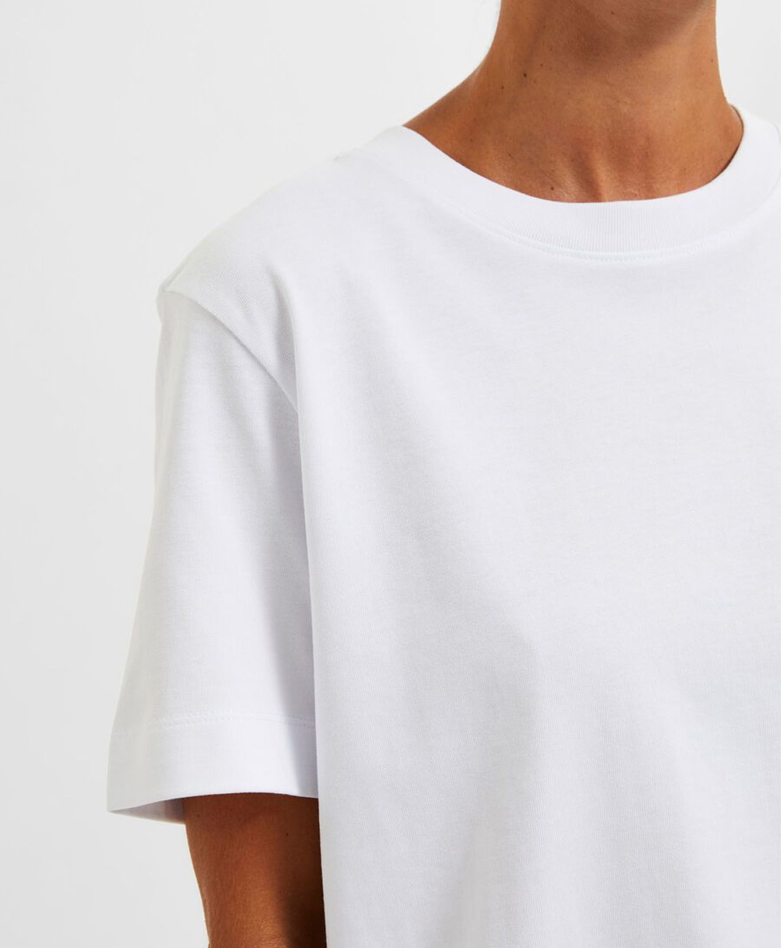 T-shirt Korte Mouw Essential Ss  Boxy Tee Noos Wit