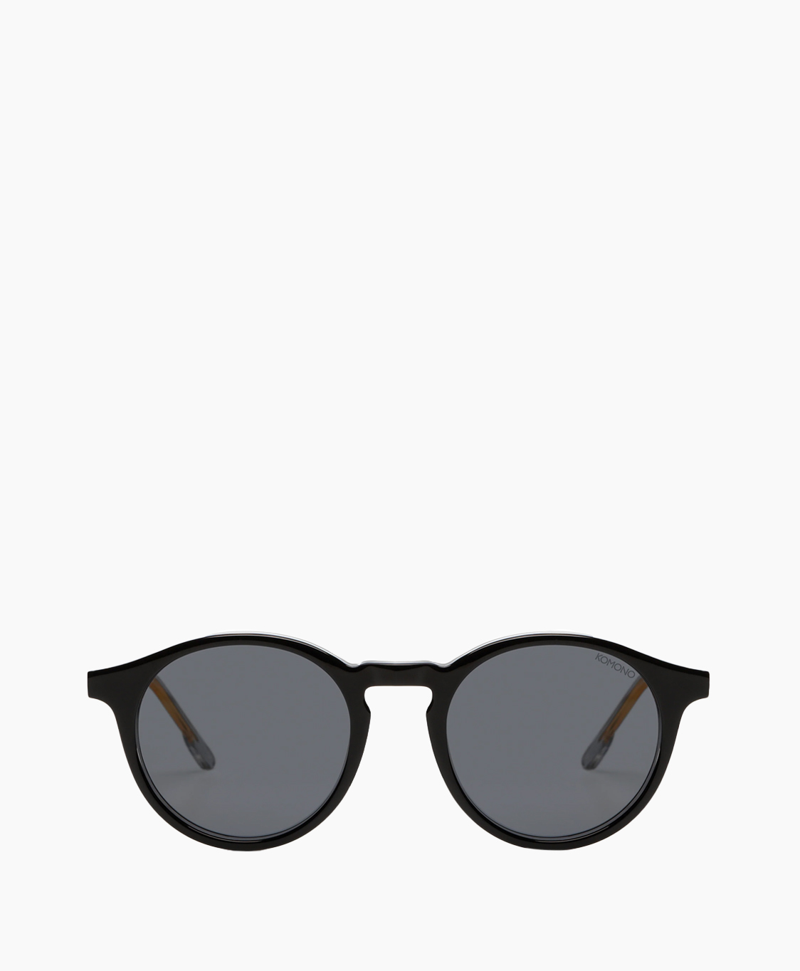 Komono Zonnebril Archie Black Clear Zwart