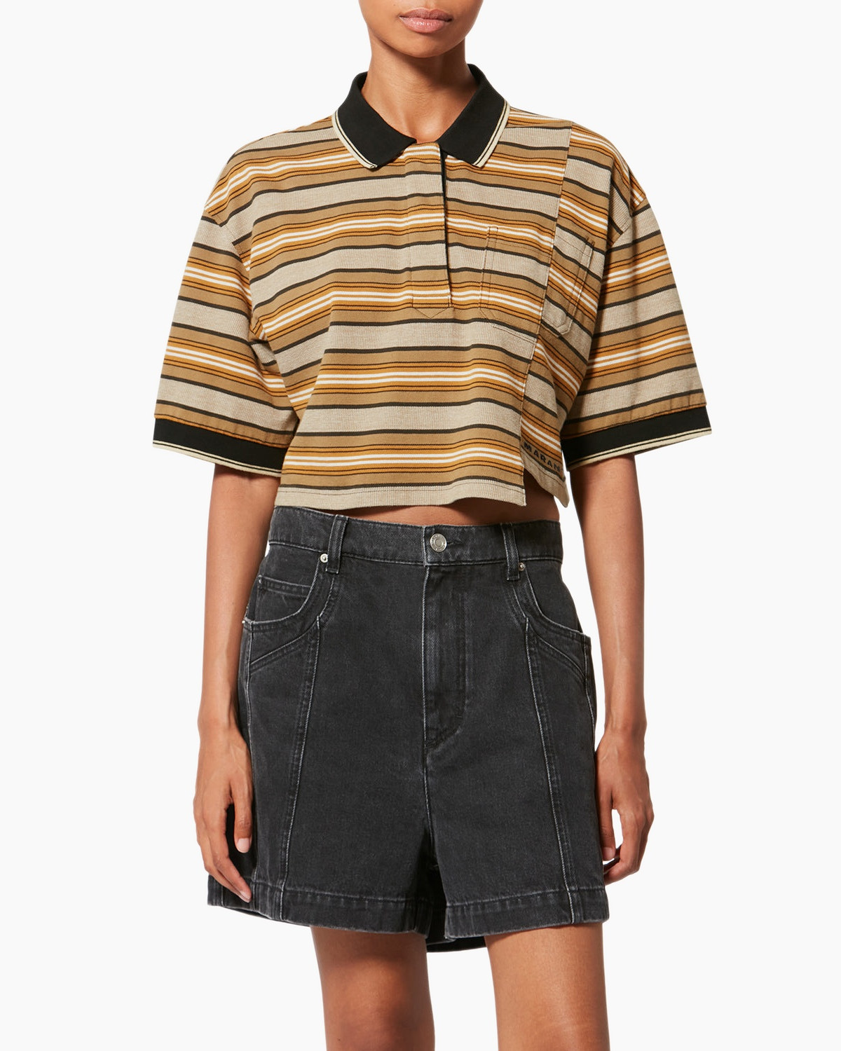 Clothing, Shorts, Shirt, Person