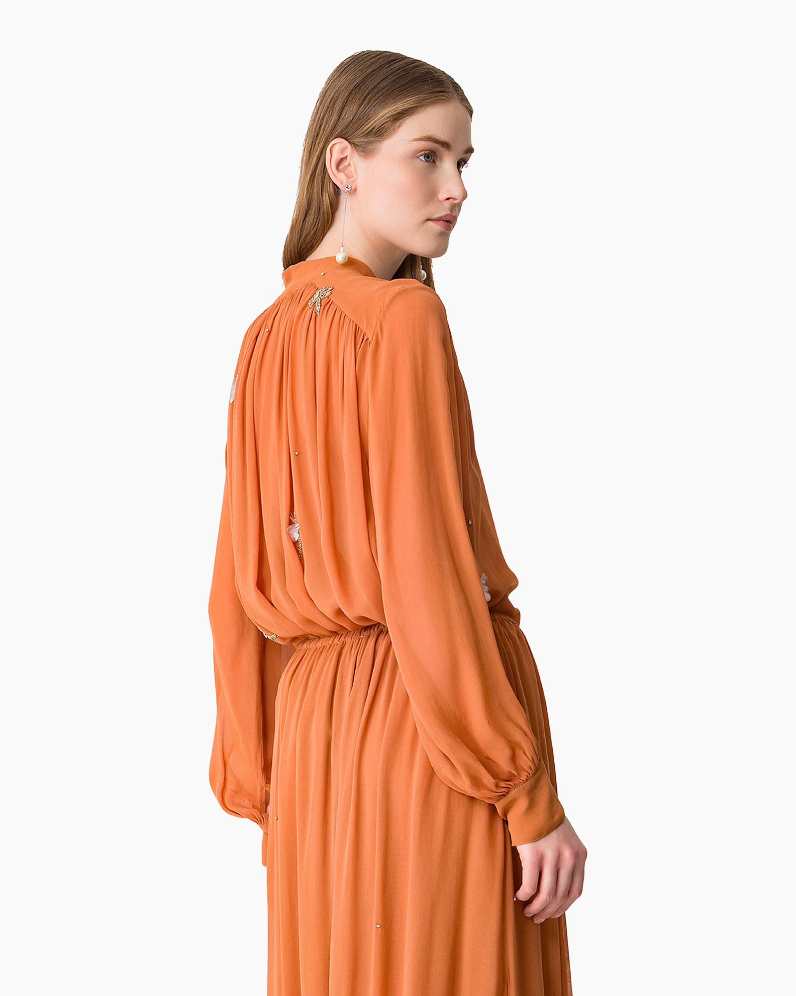 Blouse Carousel Des Sylphes Bruin