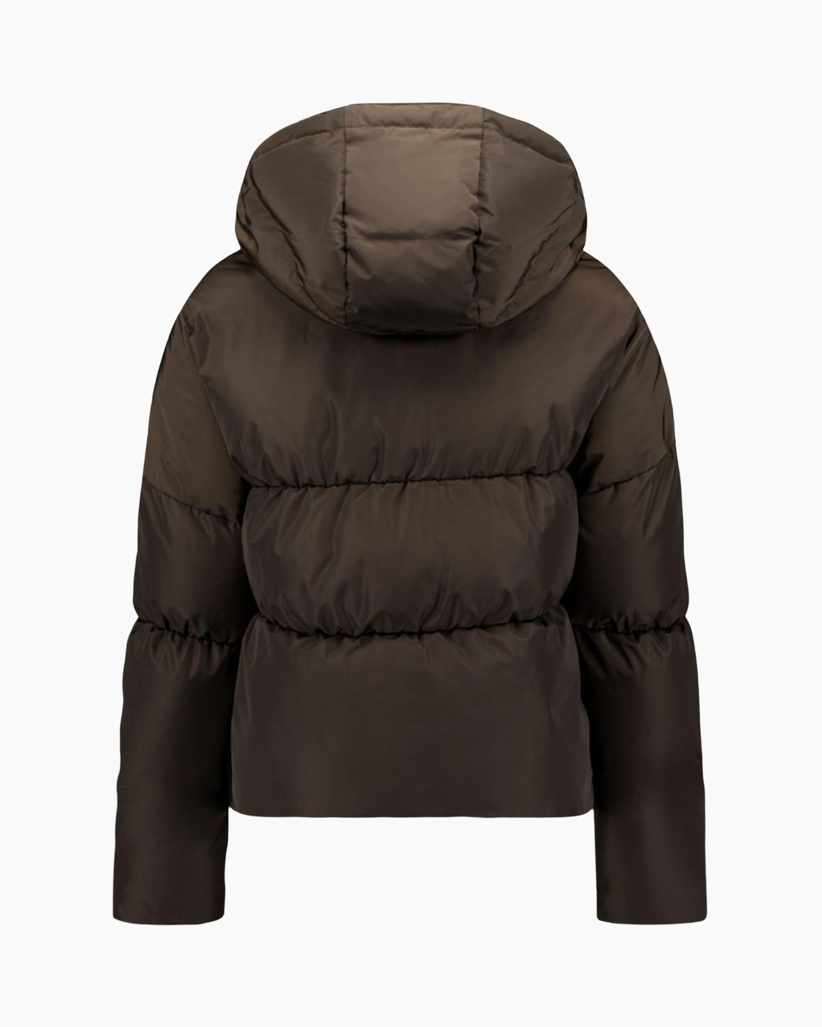 Jas Maya Puffer Jacket Donker Bruin