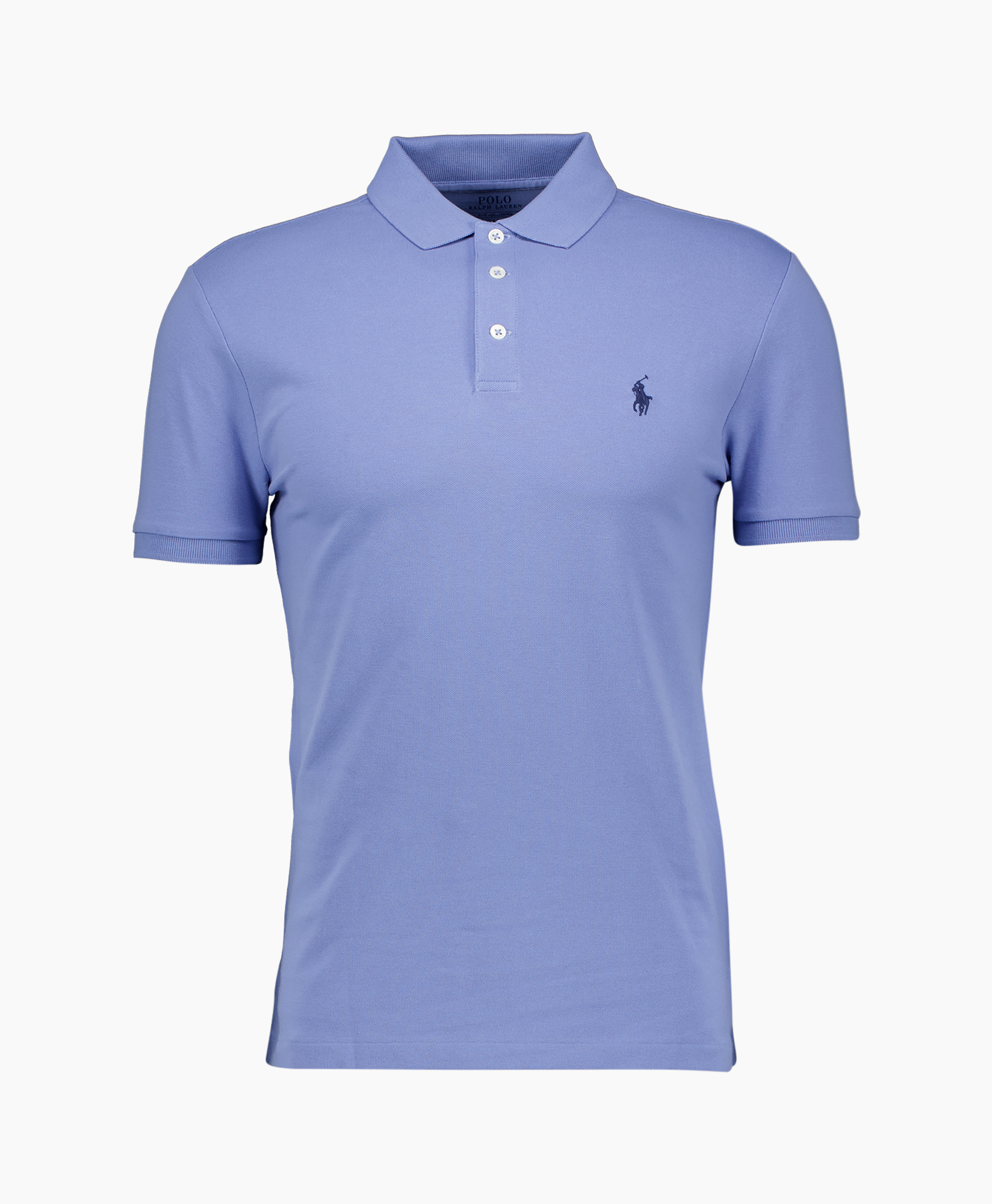 polo shirt, korte mouwen, kraag, polo, lichtblauw