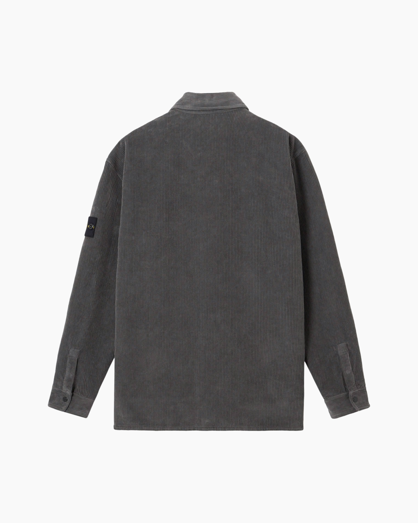 Overshirt Organic Cotton Corduroy 800 Grijs