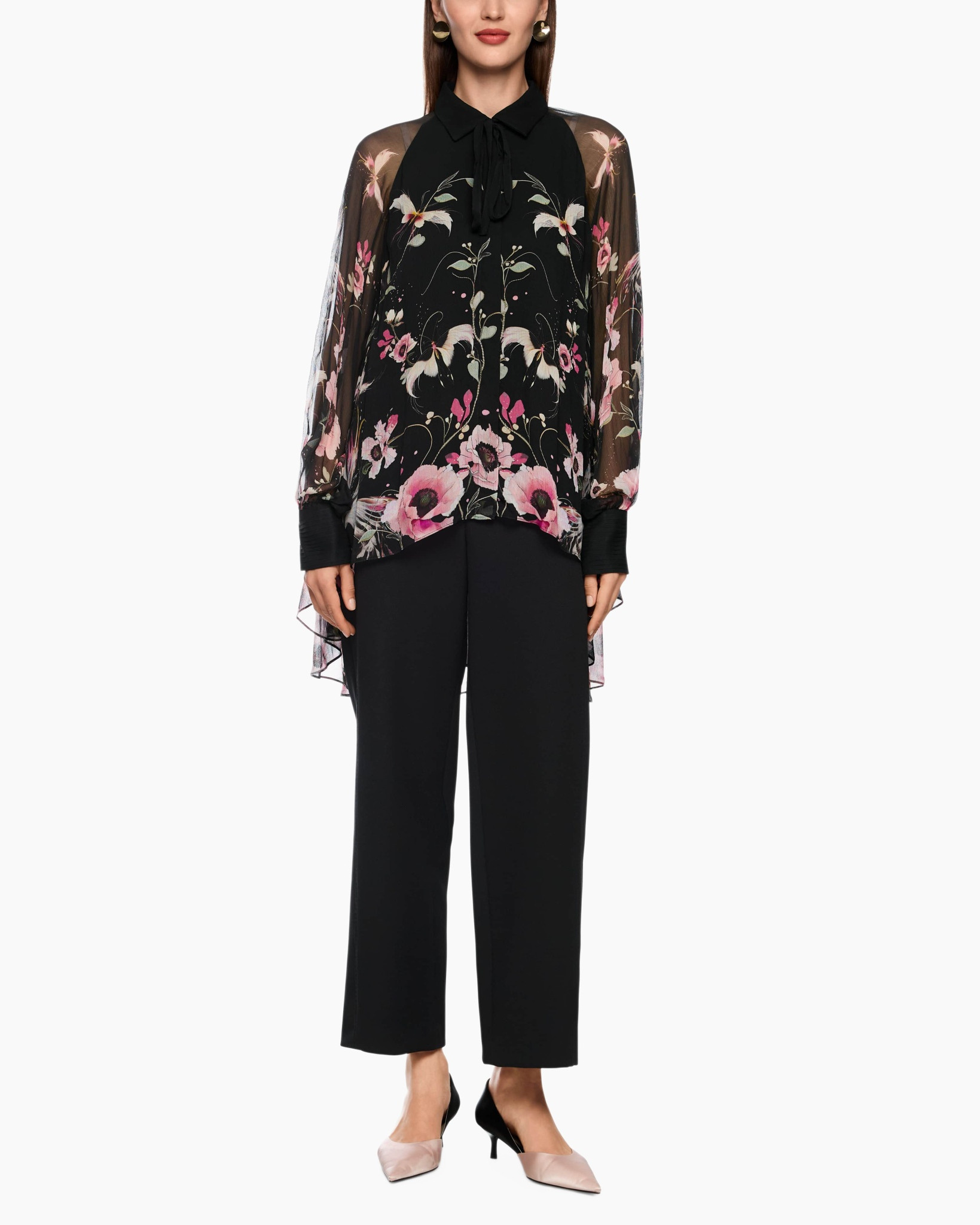 Blouse Zg 51.10 W14 Zwart