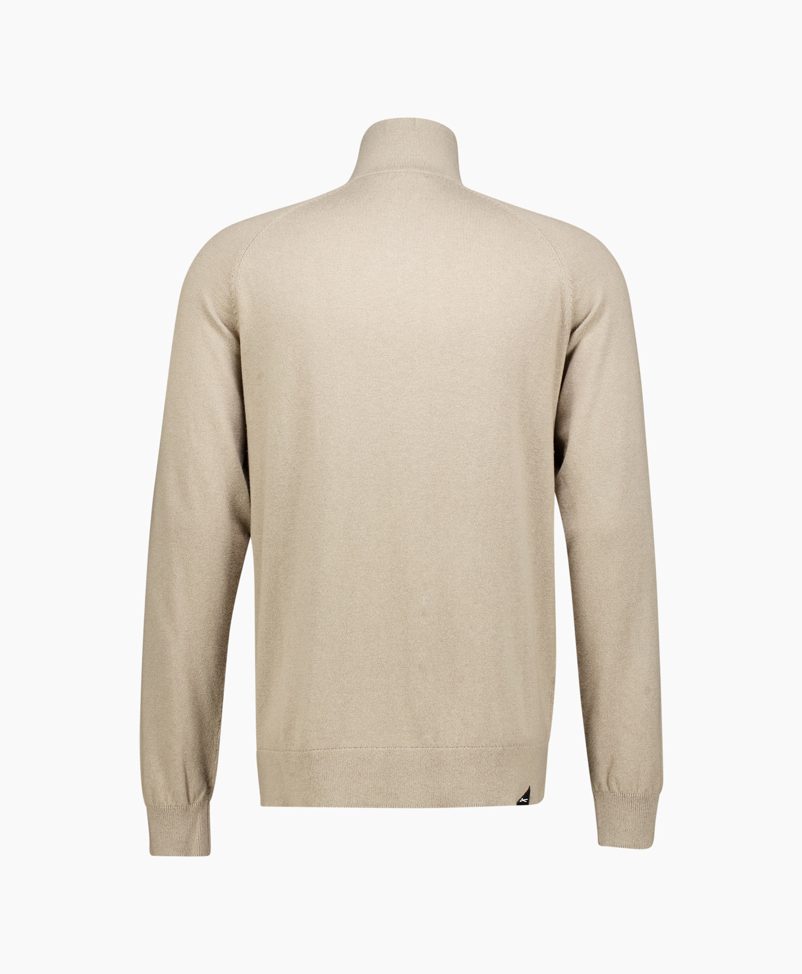 Trui Scissor Raglan Half Zip Llb Khaki