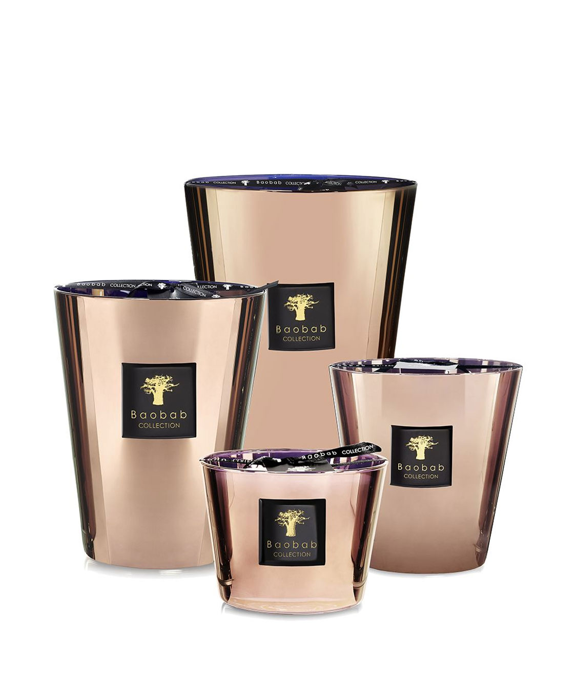 Baobab Geurkaars Max 24 Les Exclusives Rose