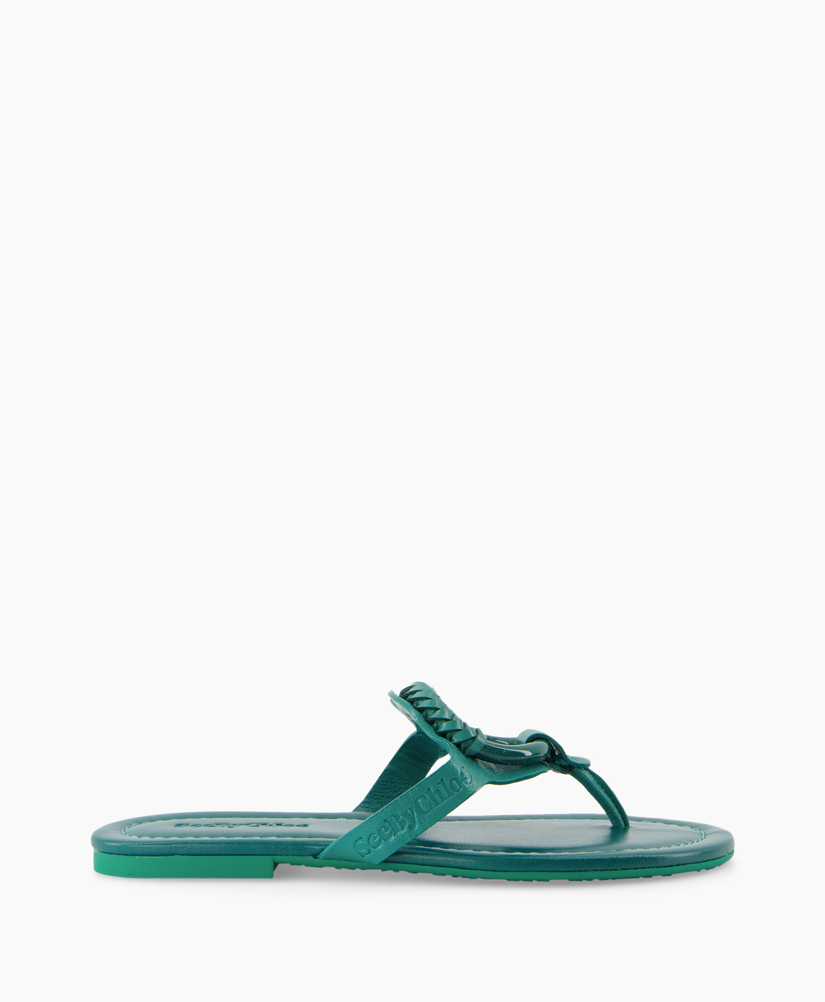 See Chloe Schoenen Sandaal Hana Groen