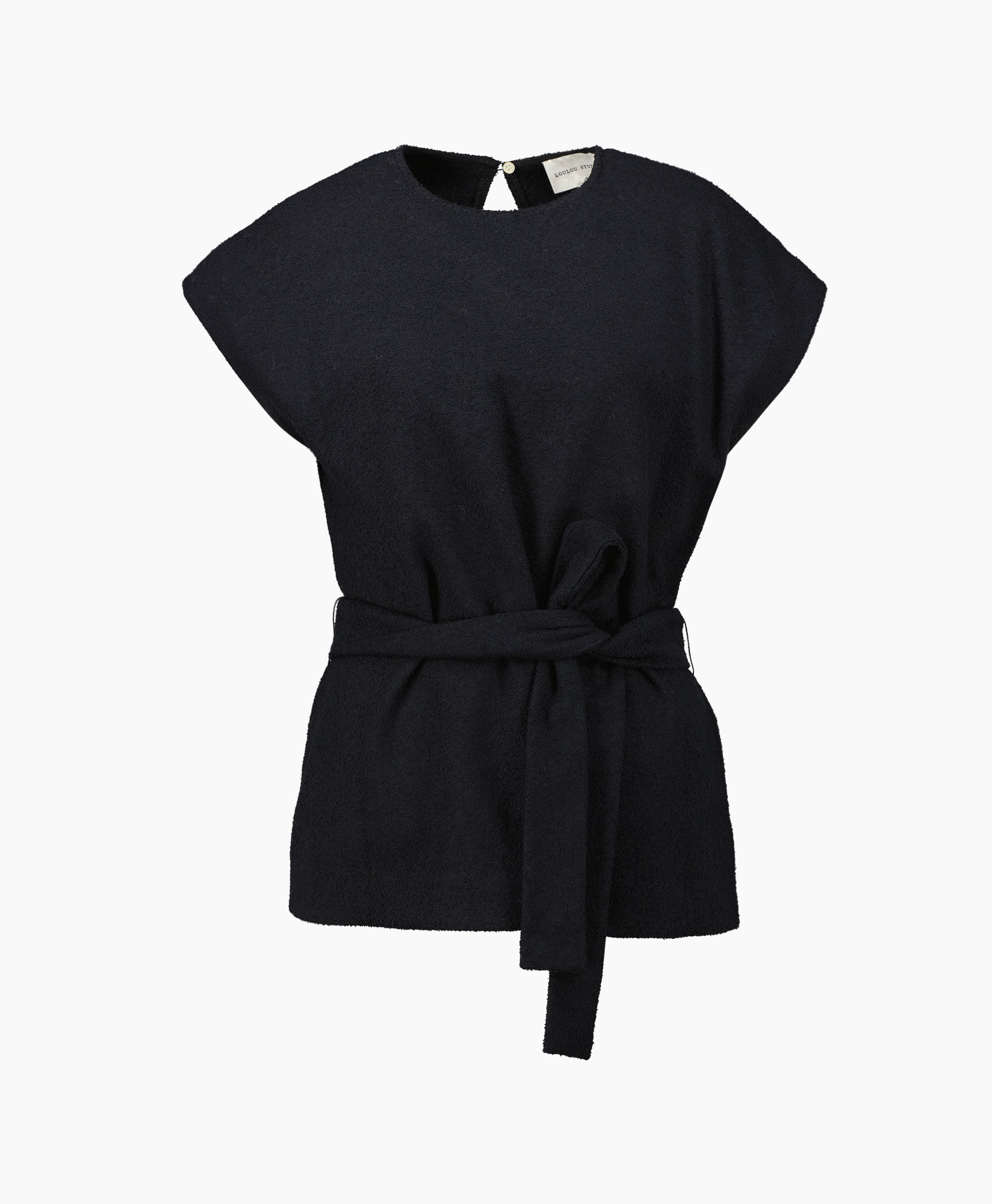 Loulou Studio Top & T-shirt Guna Zwart