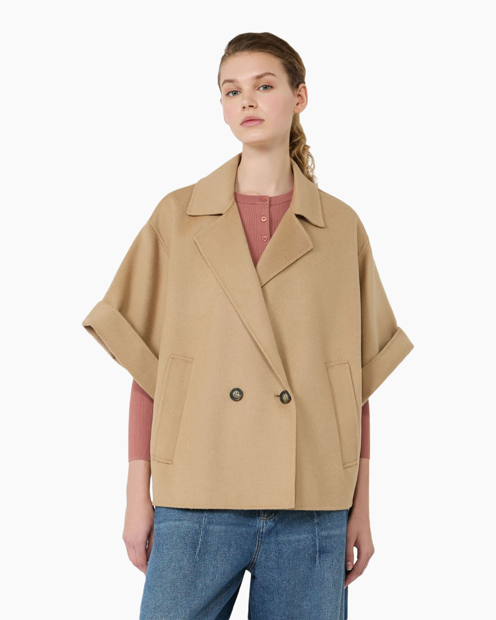 cape,  jas, jas, camel, oversized