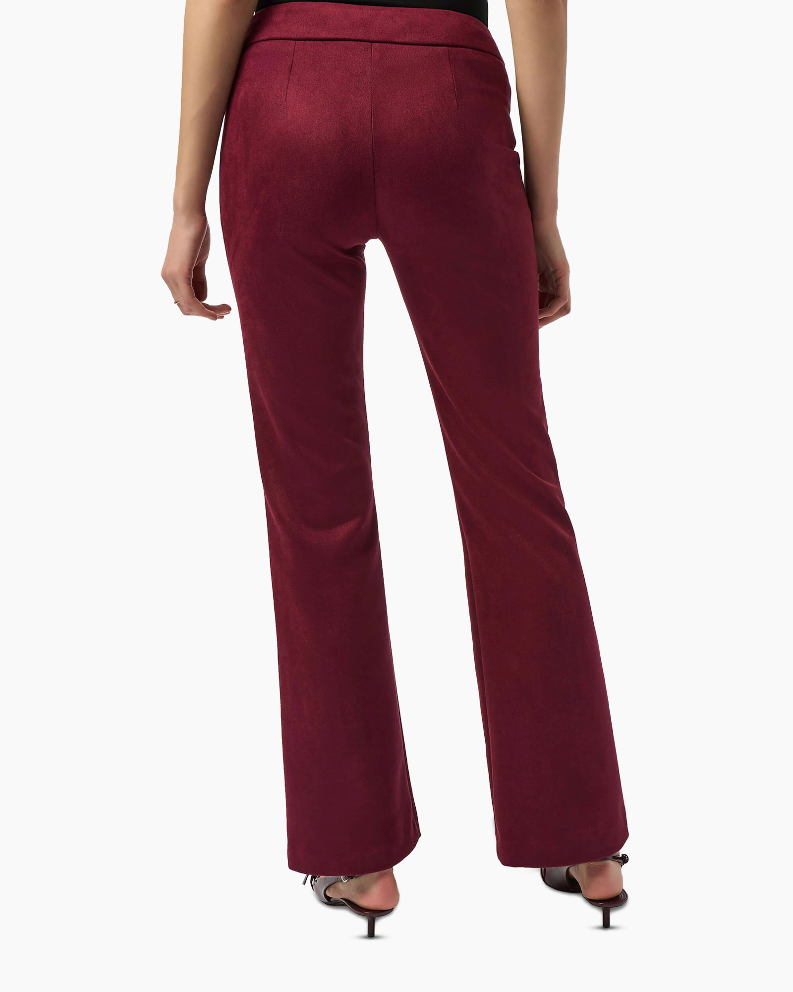 Broek Flared Bordeaux