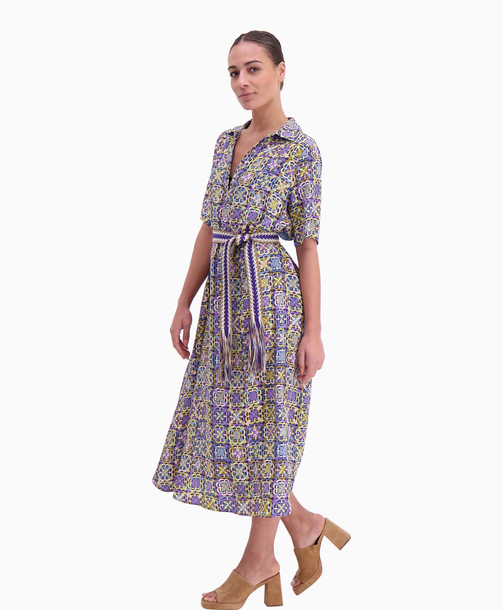 Momoni Maxi Jurk Laurelle Diversen