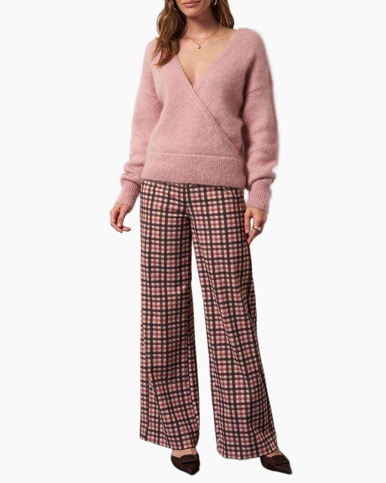 Pullover Aivy Mohair Pullover Grijs