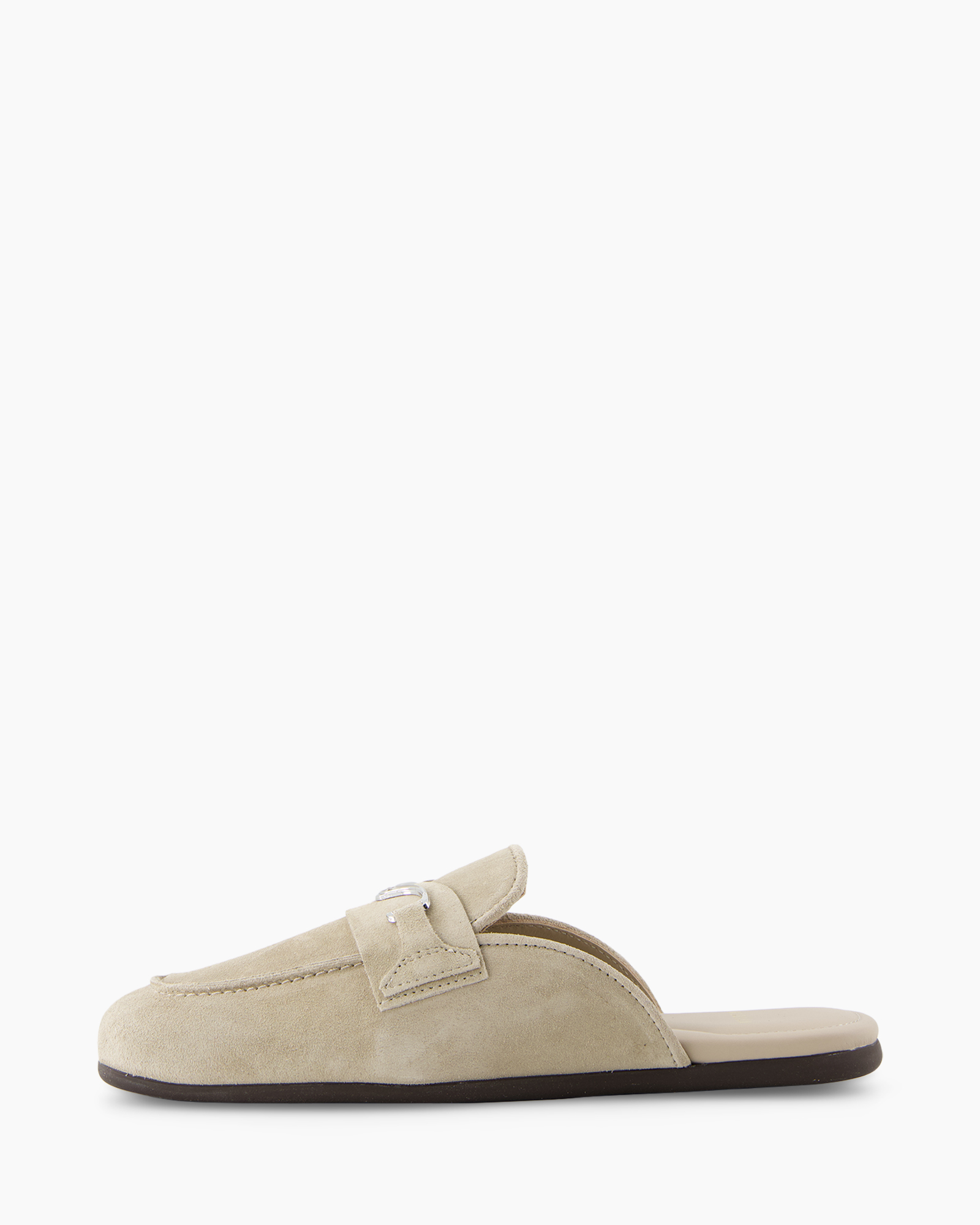 slippers, moccasin, beige, suede, slip-on