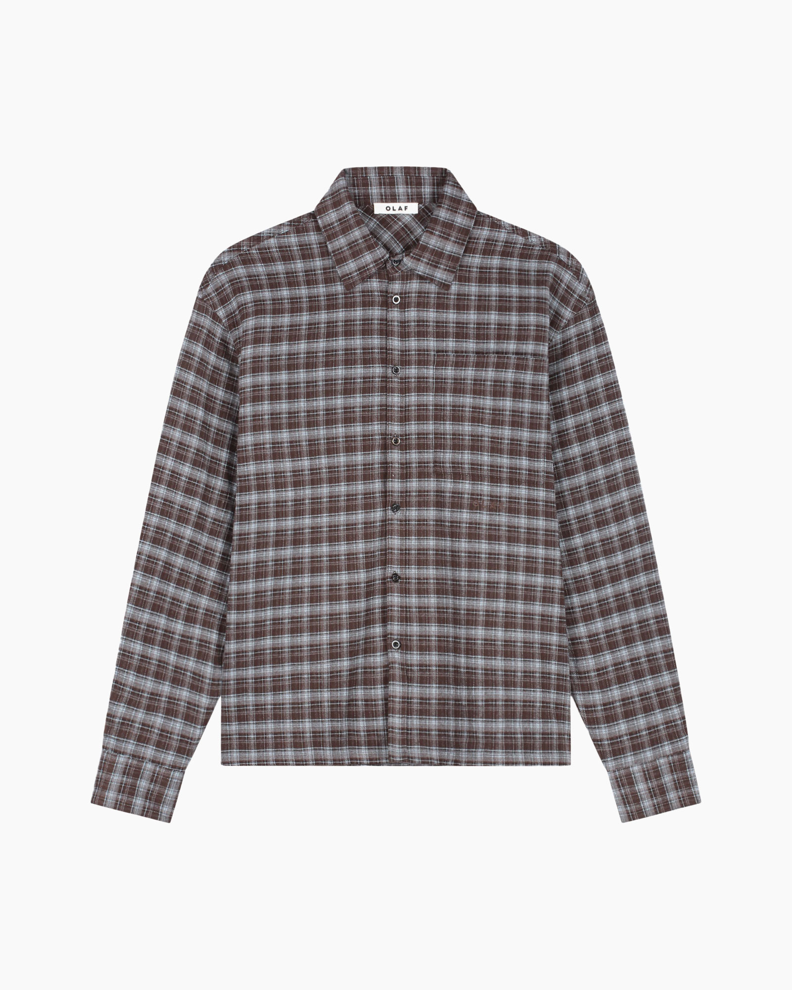 hemd, ruitpatroon, knopenhemd, langemouwen, flanel