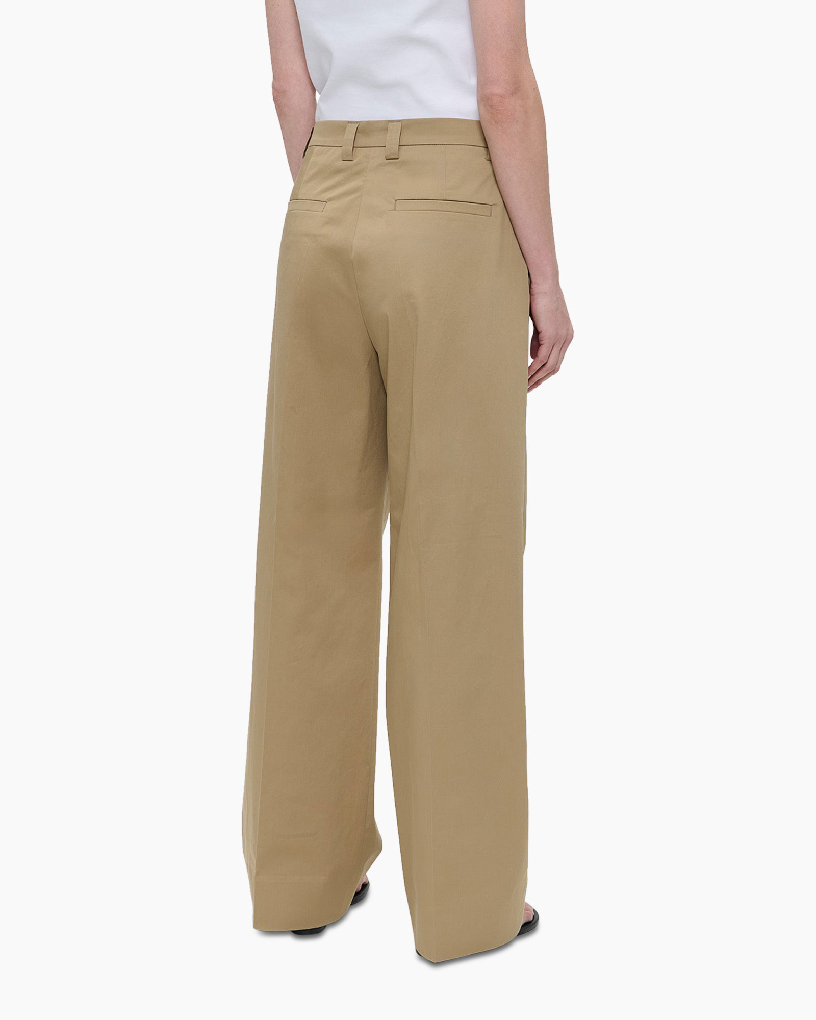 Pantalon Cotton Garbardine Kay Khaki