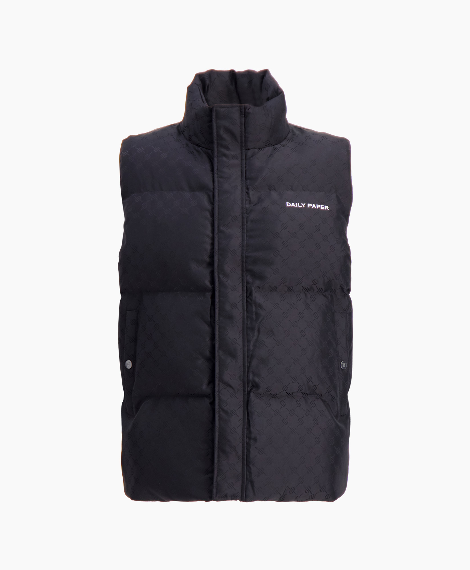 Daily Paper Bodywarmer Pondo Zwart