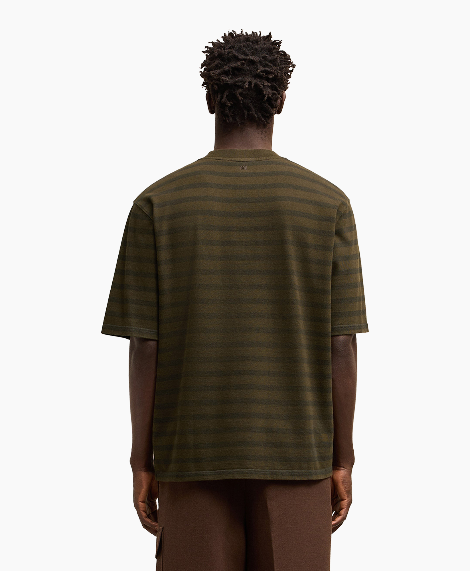 T-shirt Korte Mouw S/s Mariniere Bruin