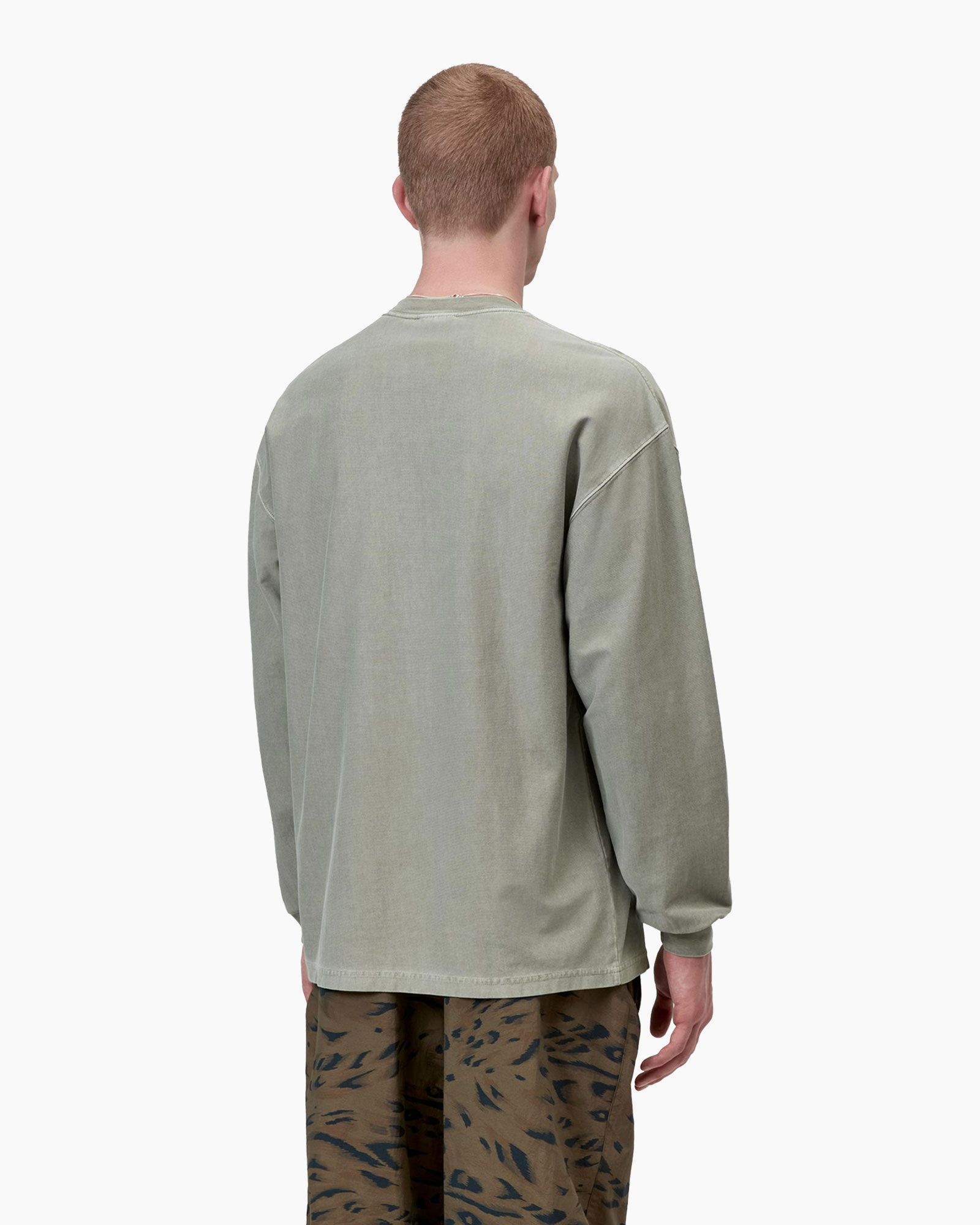langelong-sleeve, t-shirt, zak, carhartt, groen-grijs