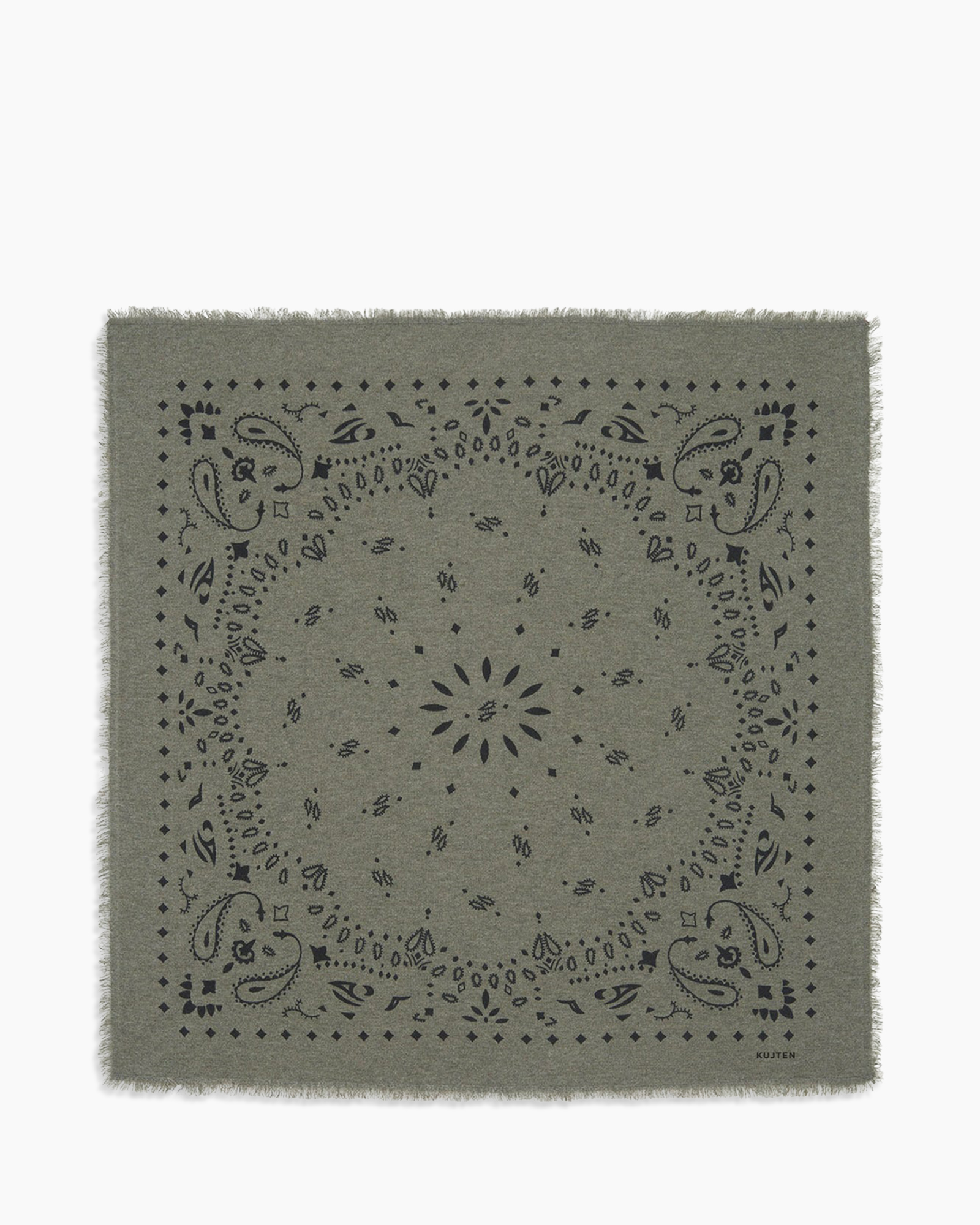 bandana, inerbandana, bandana sjaal, paisley patroon, vierkante sjaal