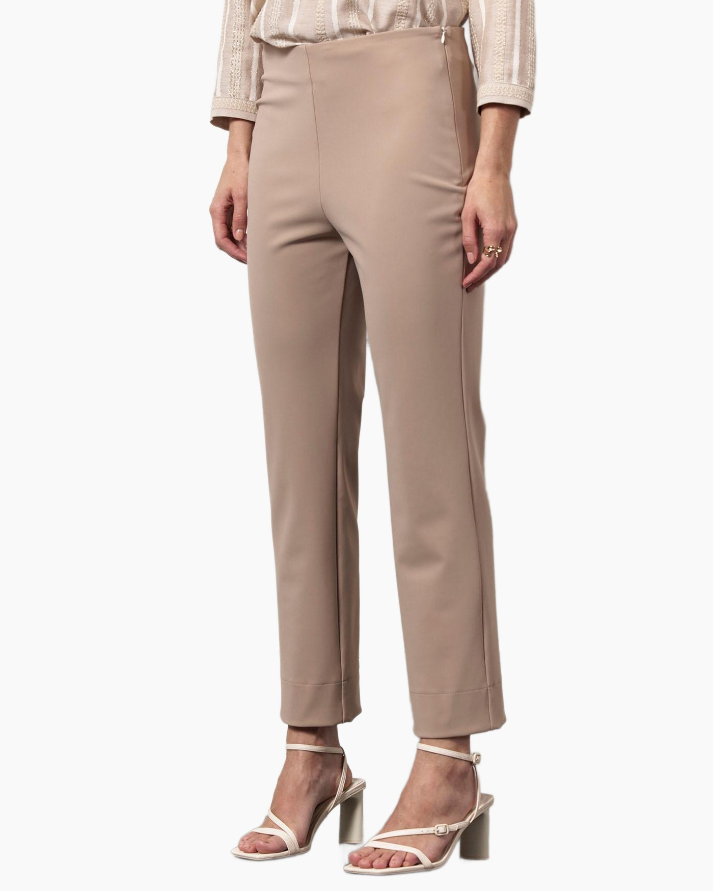 Broek Alaska Bonded Trousers Geel
