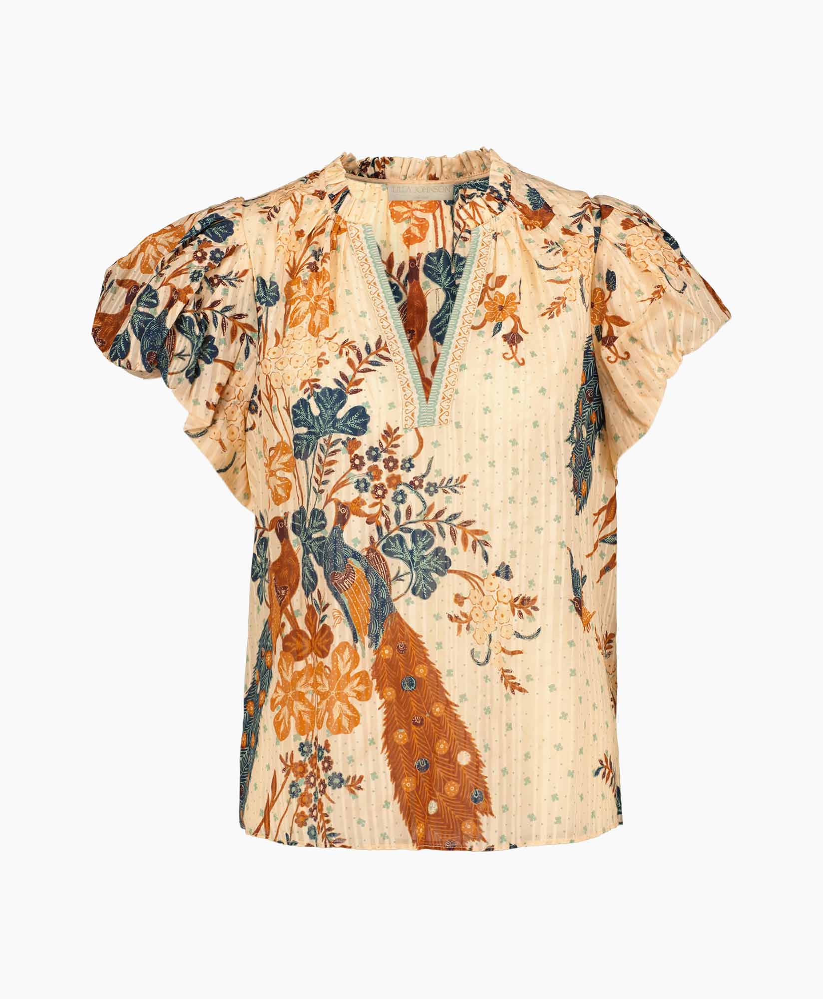 Ulla Johnson Blouse Kai Beige