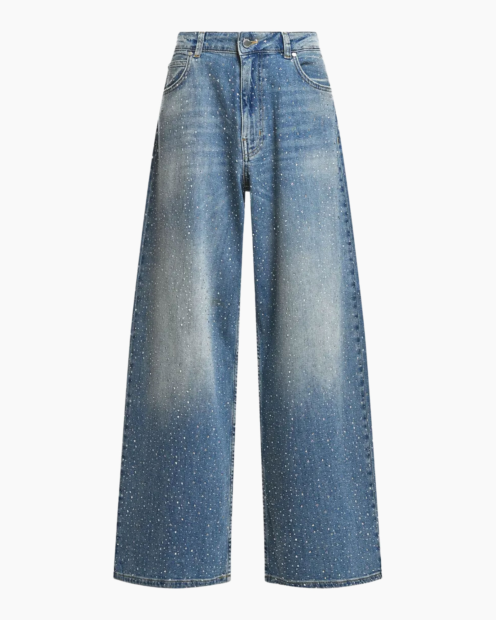 denim, jeans, wijdbreed/wijd, zuursticks?, glinsterende-stippen