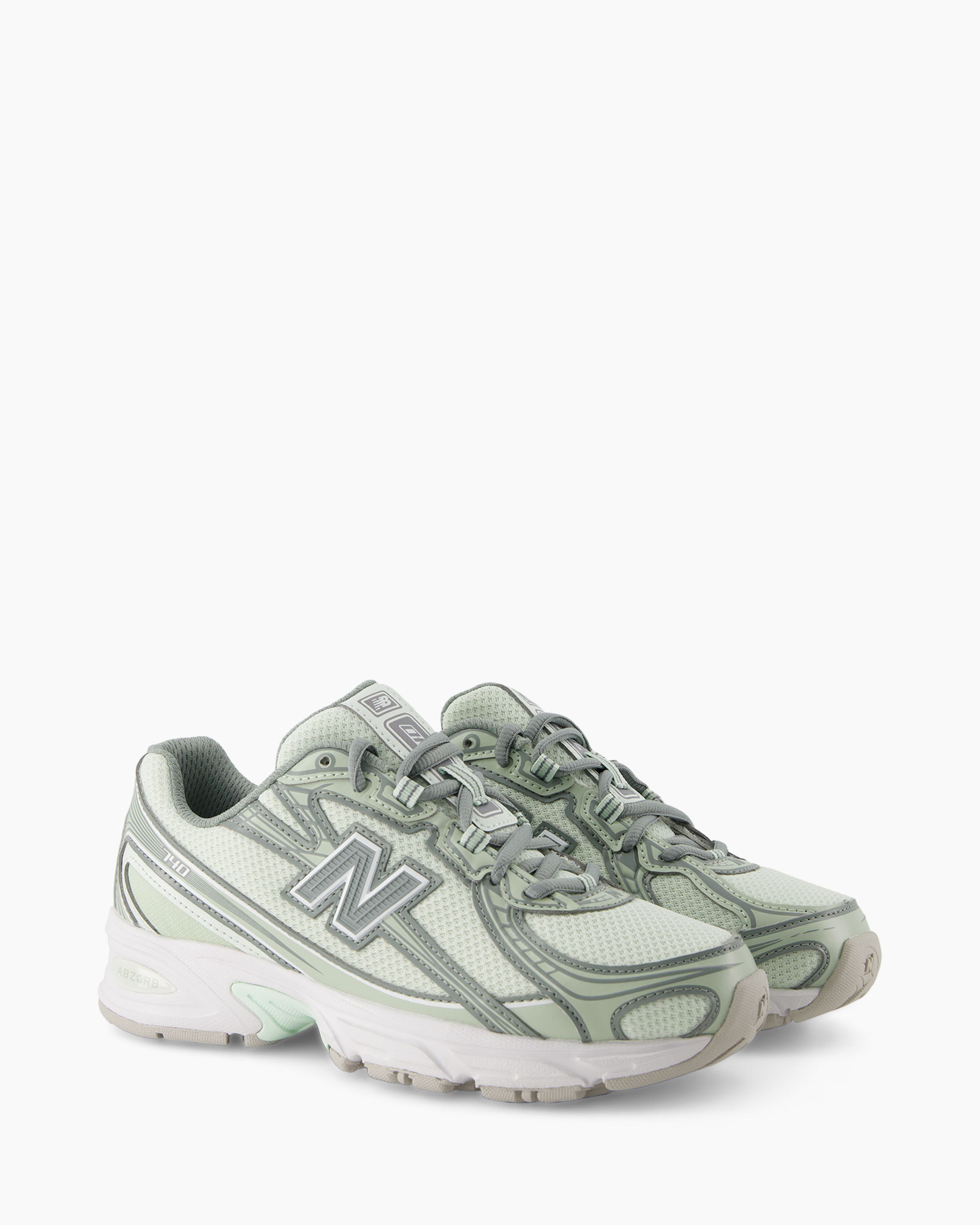 sneaker, sportschoen, mesh, athletisch, groenigroen