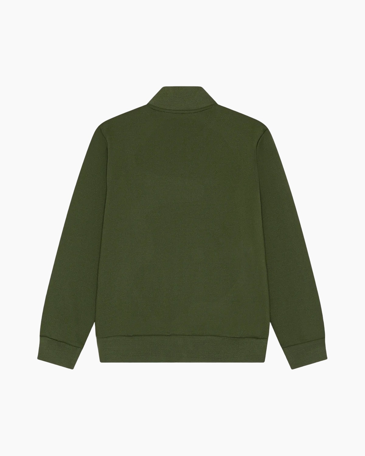 jas, rits, groen, kraagloos?, zakken