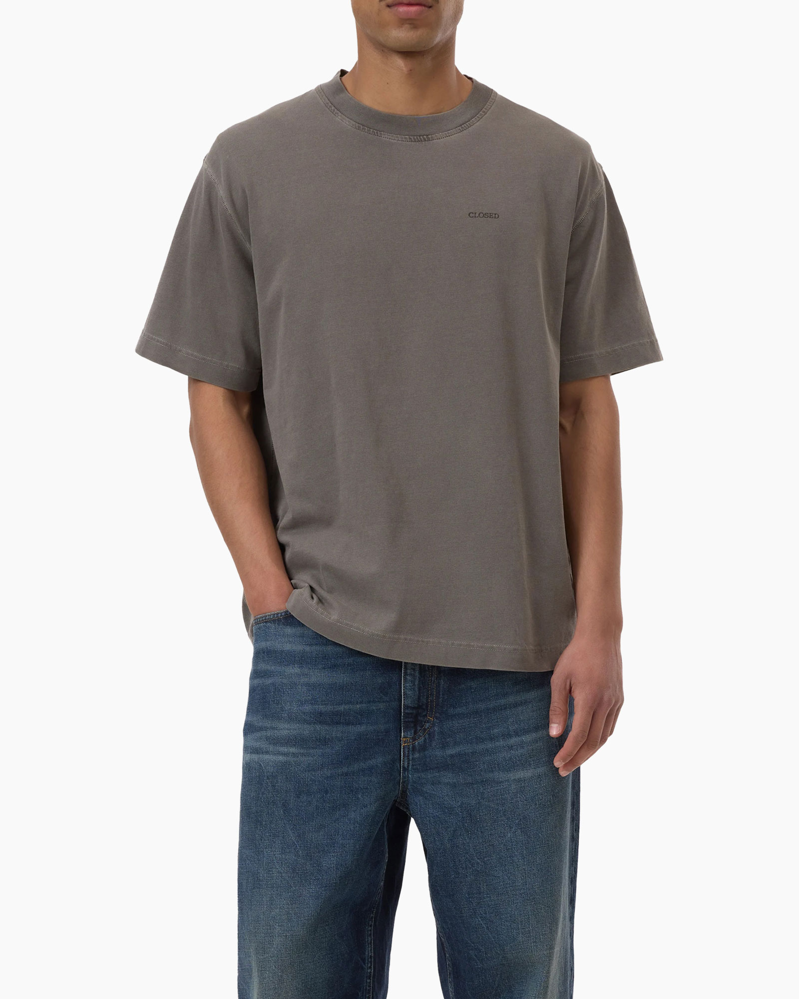 T-shirt Korte Mouw Logo licht groen