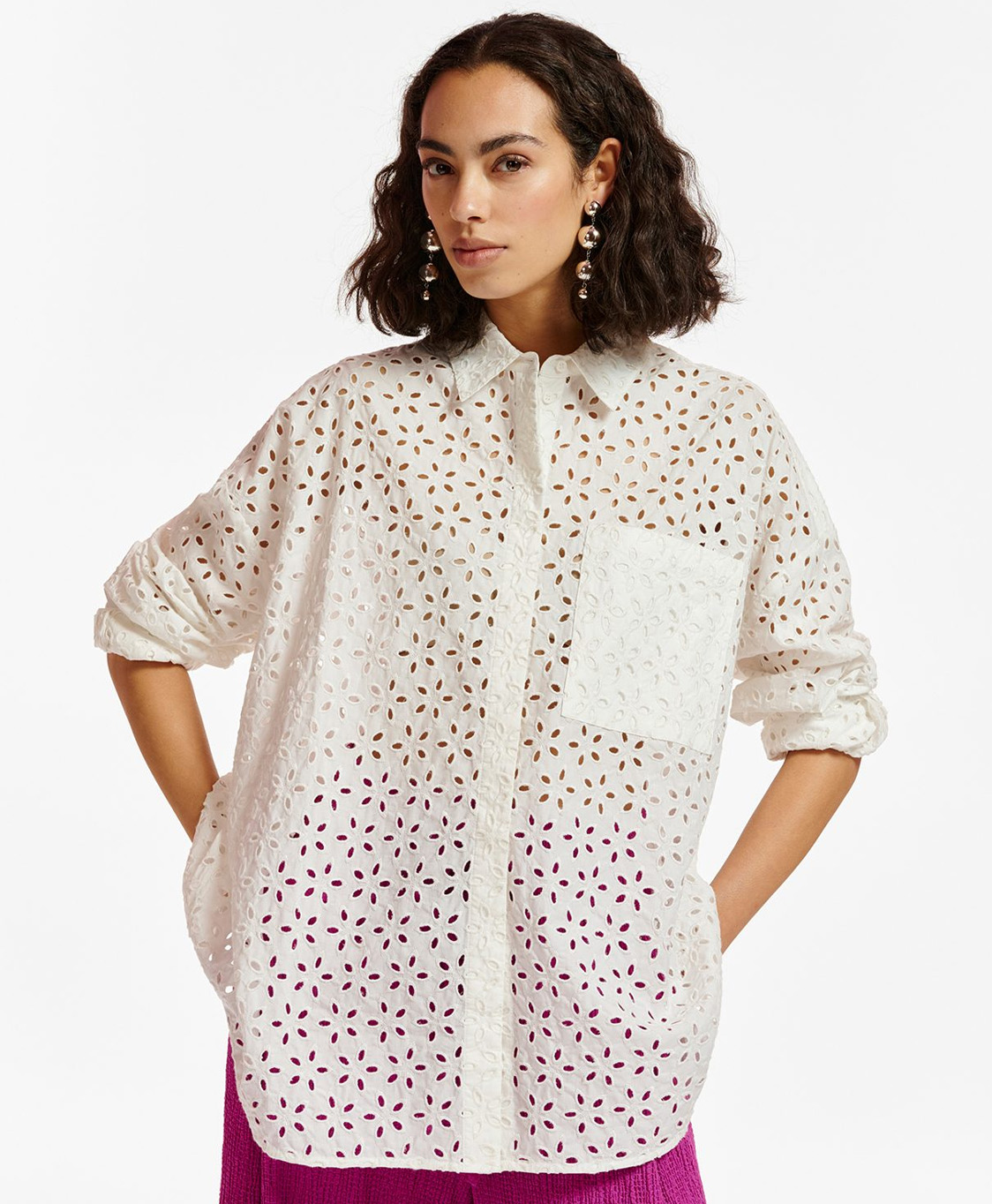 Essentiel Blouse Dreezy Off White