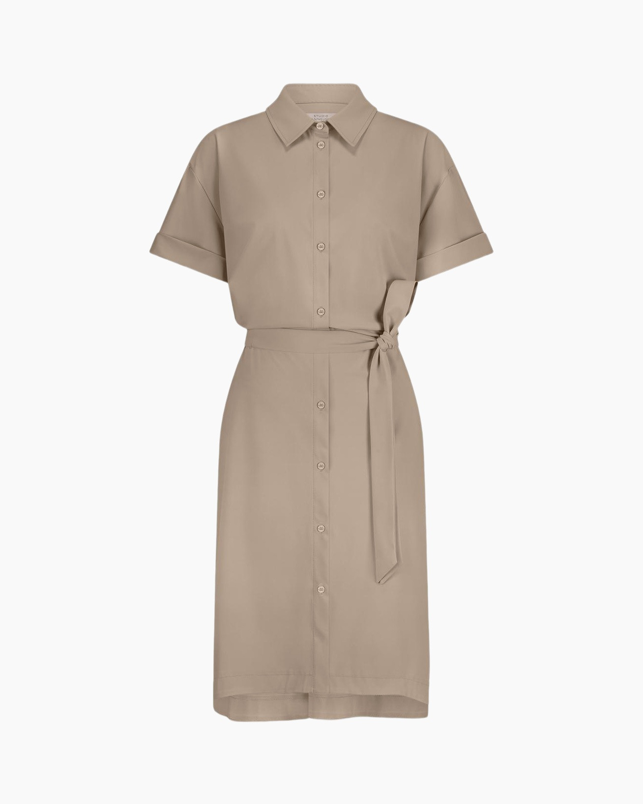 Jurk Louna Blouse Dress Taupe