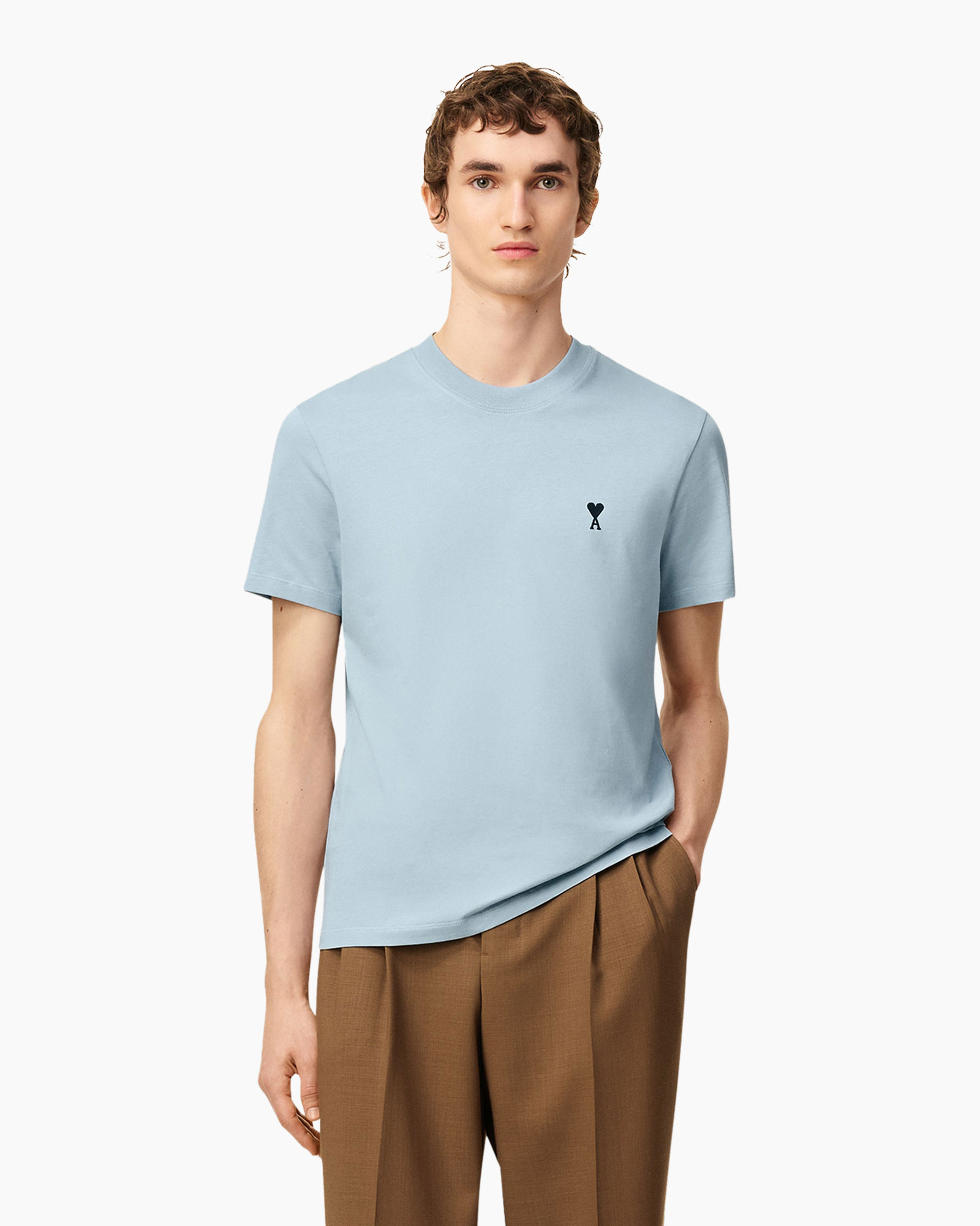 T-shirt Adc Hts346 Jersey Licht Blauw